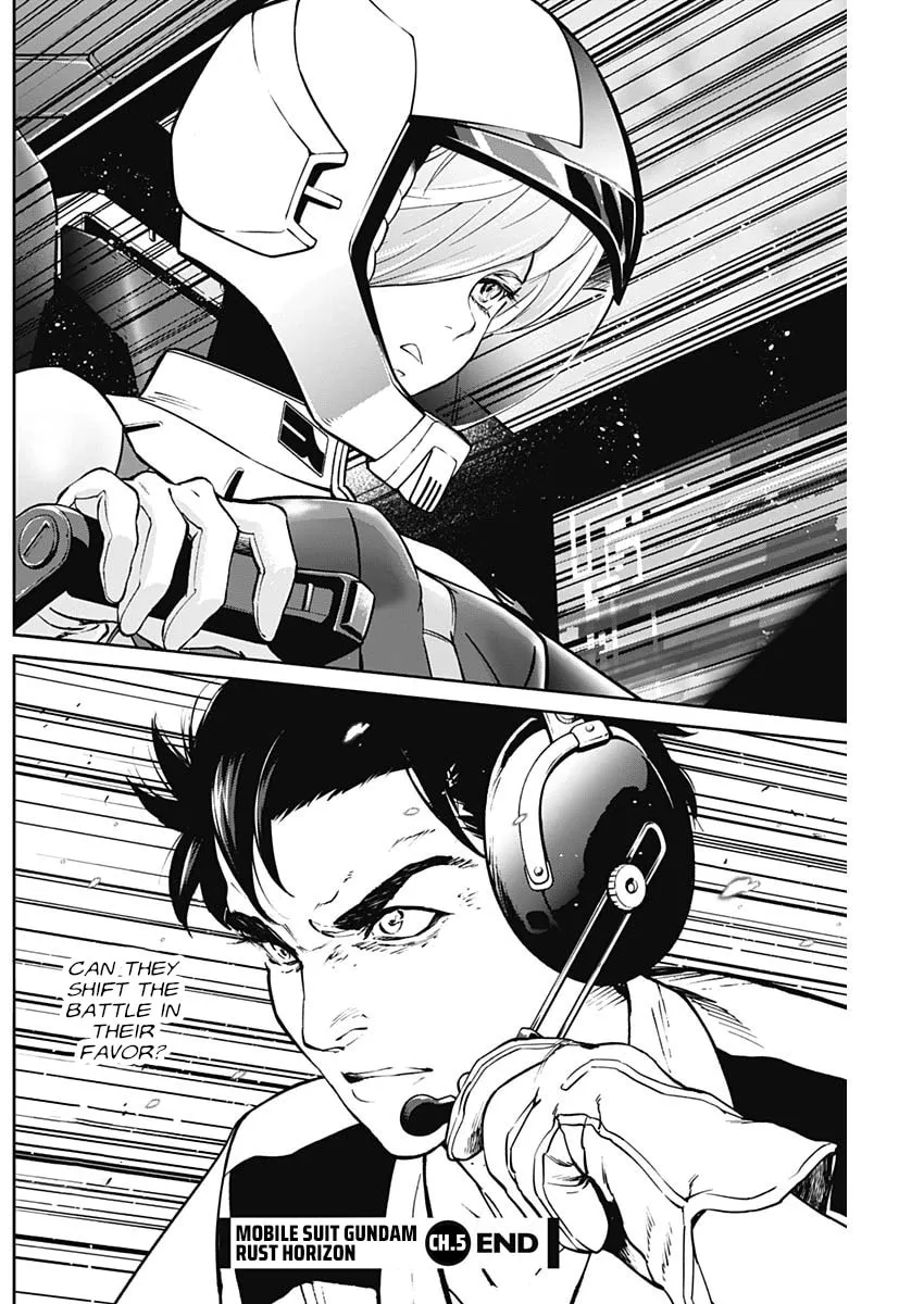Read Mobile Suit Gundam: Rust Horizon chapter 5 image 46 on Lezhin