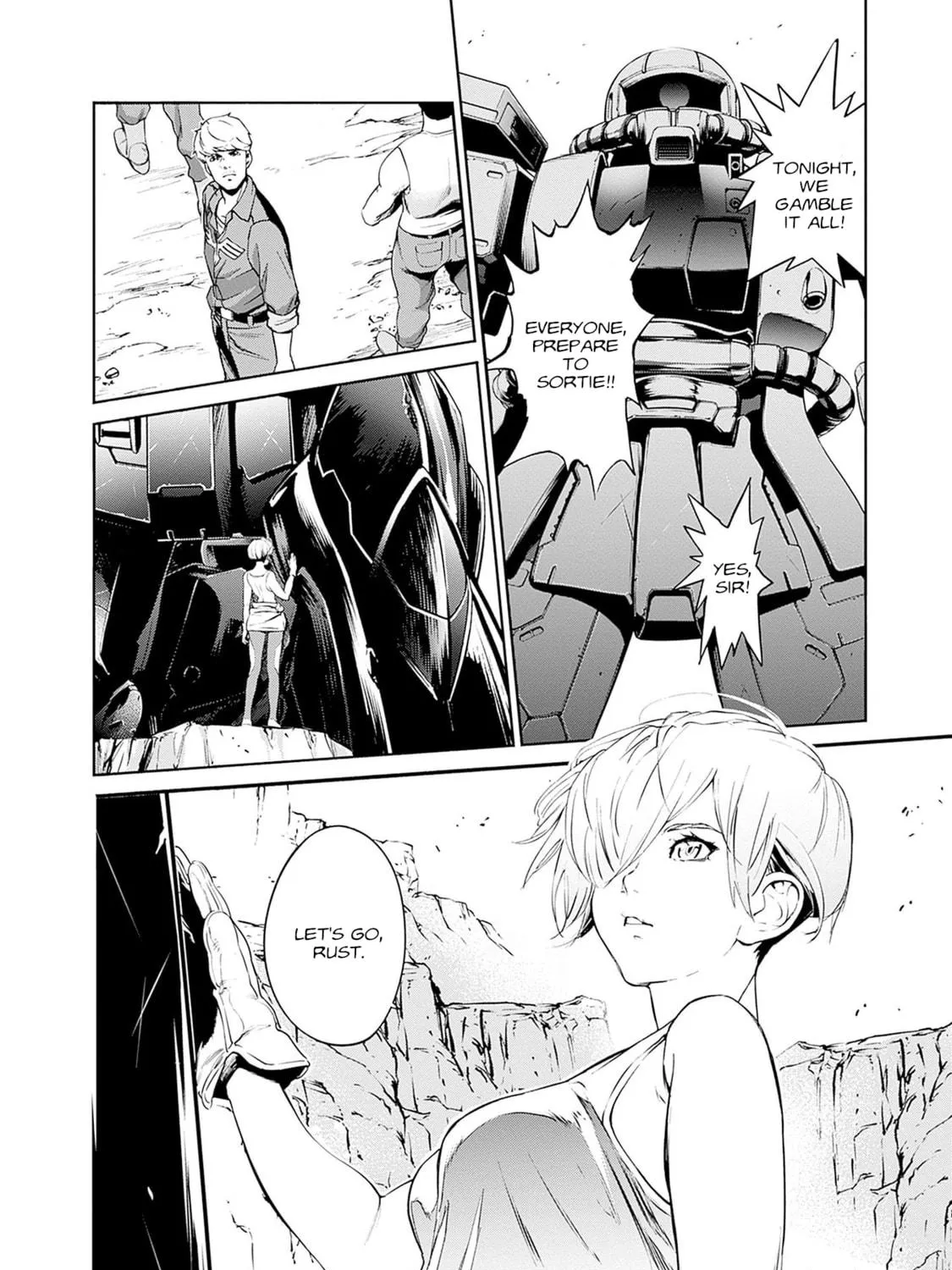 Read Mobile Suit Gundam: Rust Horizon chapter 7 image 8 on Lezhin