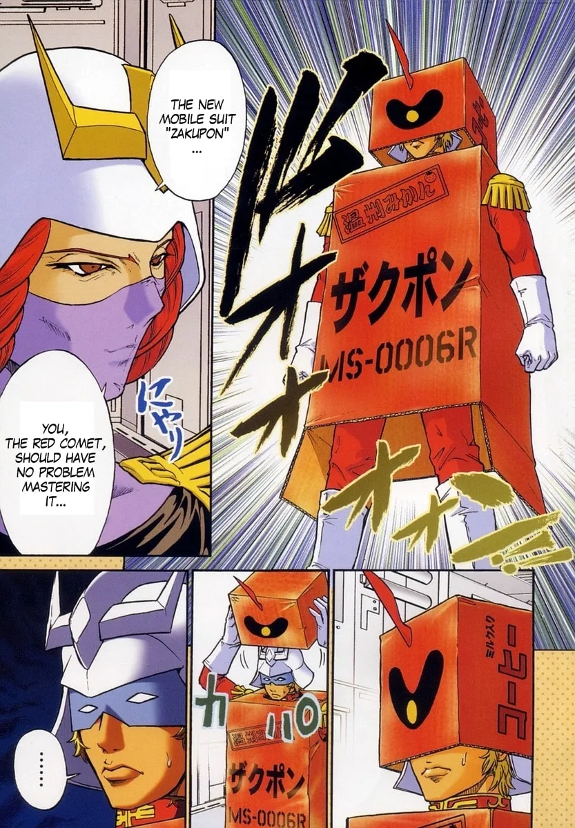 Read Mobile Suit Gundam-san chapter 13 image 2 on Lezhin