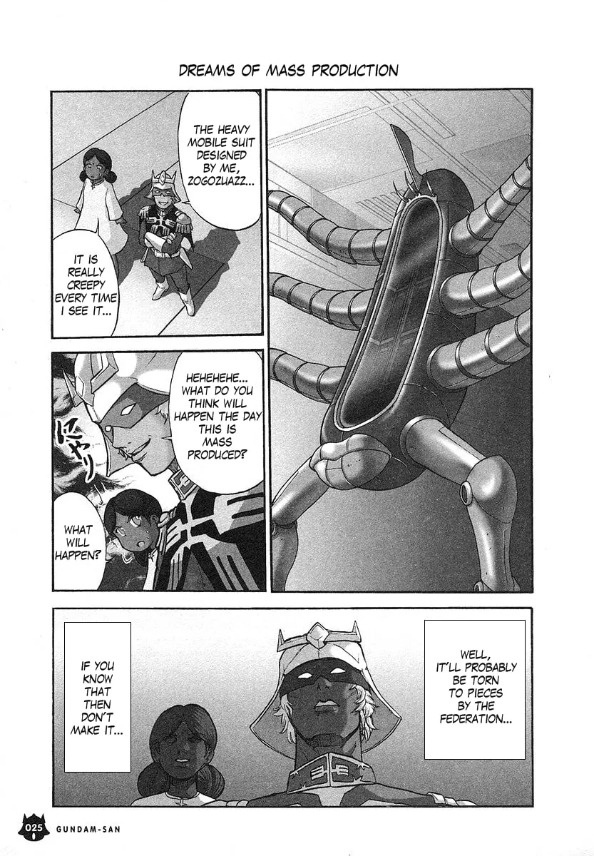 Read Mobile Suit Gundam-san chapter 13 image 25 on Lezhin