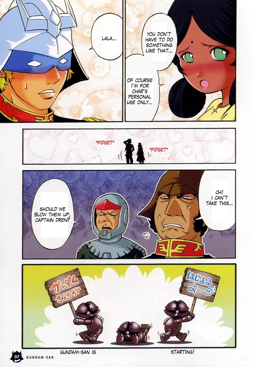 Read Mobile Suit Gundam-san chapter 13 image 7 on Lezhin