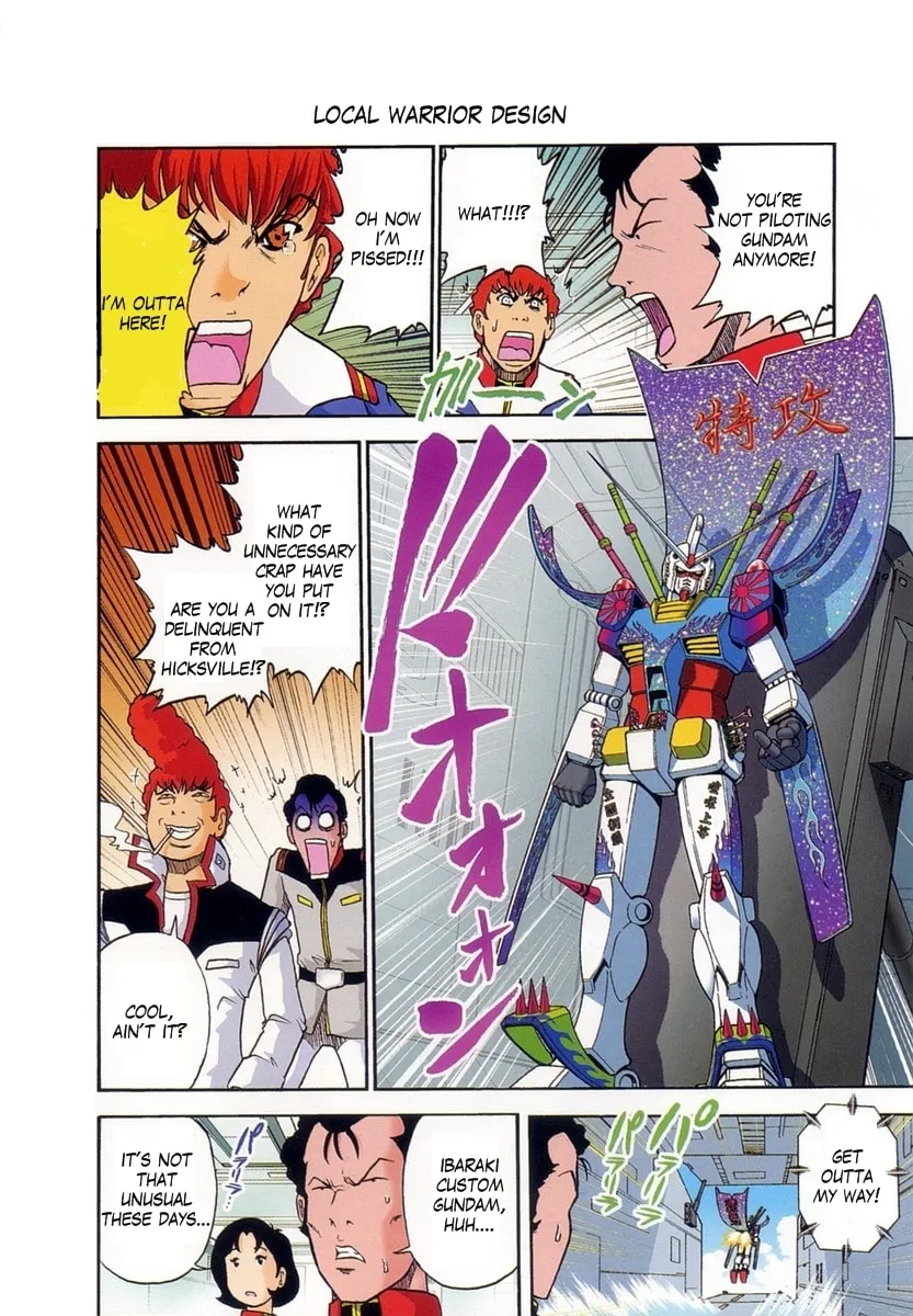 Read Mobile Suit Gundam-san chapter 13 image 8 on Lezhin