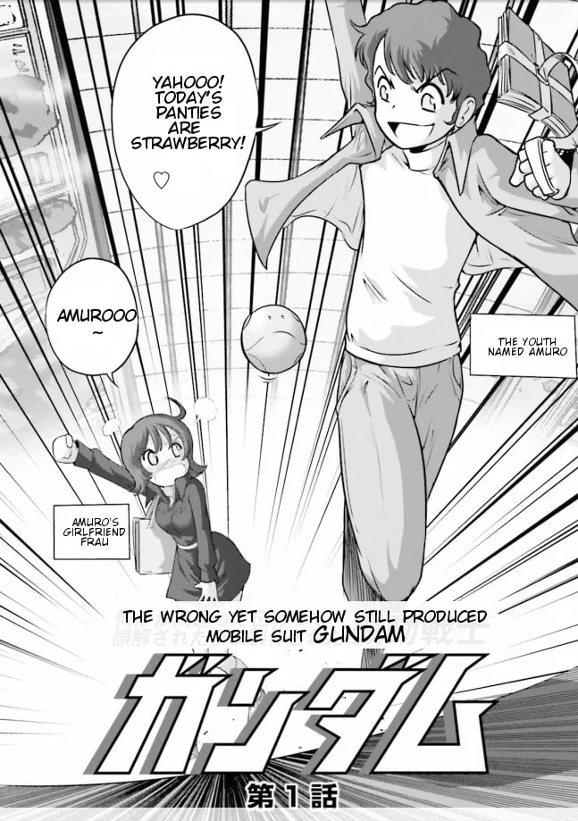 Read Mobile Suit Gundam-san chapter 2.1 image 4 on Lezhin