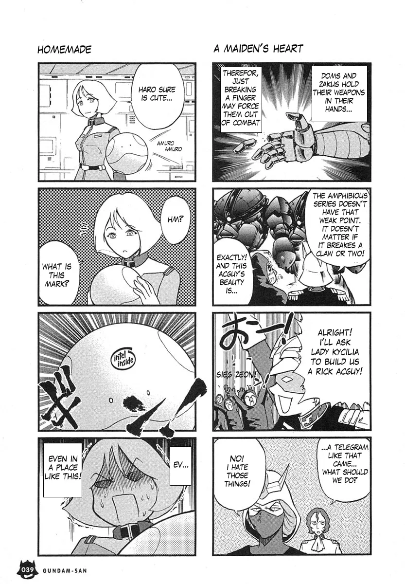 Read Mobile Suit Gundam-san chapter 4 image 2 on Lezhin