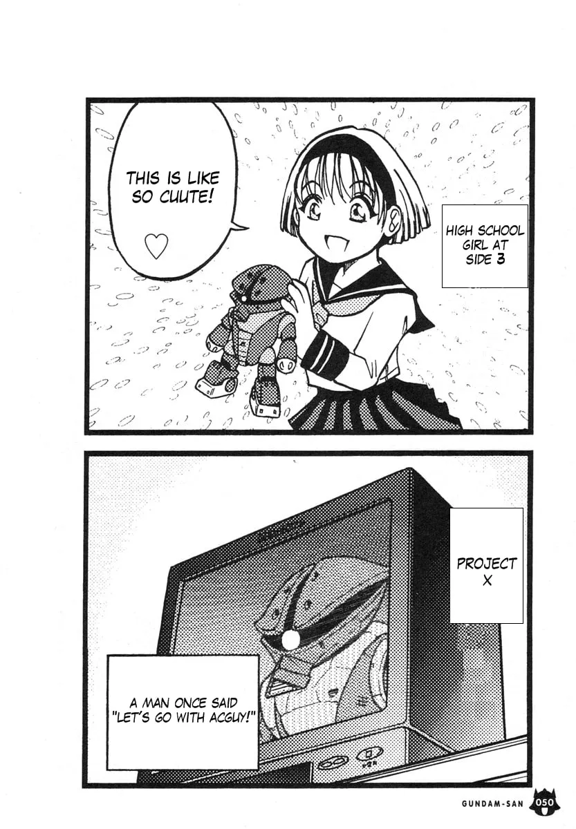 Read Mobile Suit Gundam-san chapter 5 image 2 on Lezhin