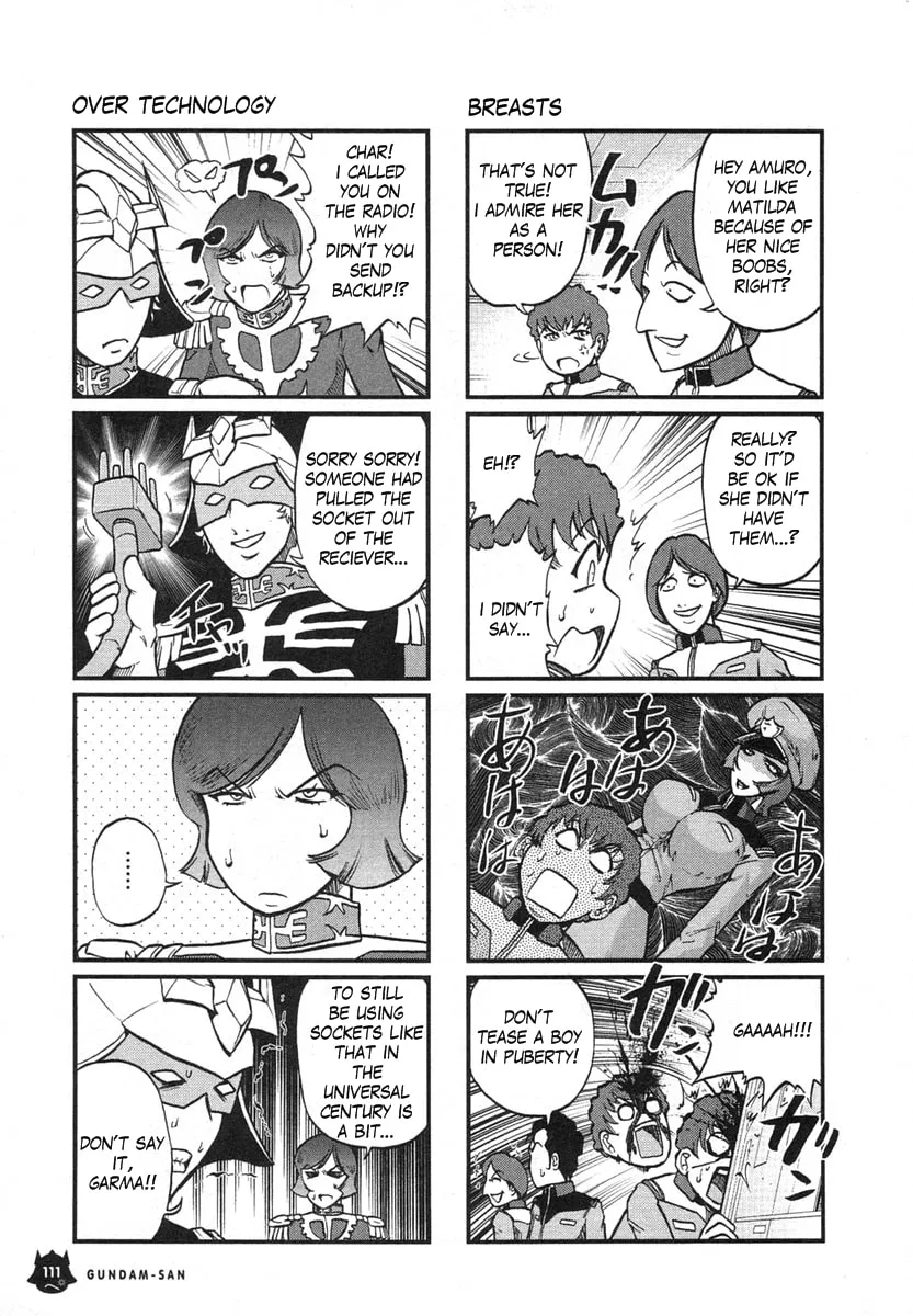 Read Mobile Suit Gundam-san chapter 9 image 3 on Lezhin