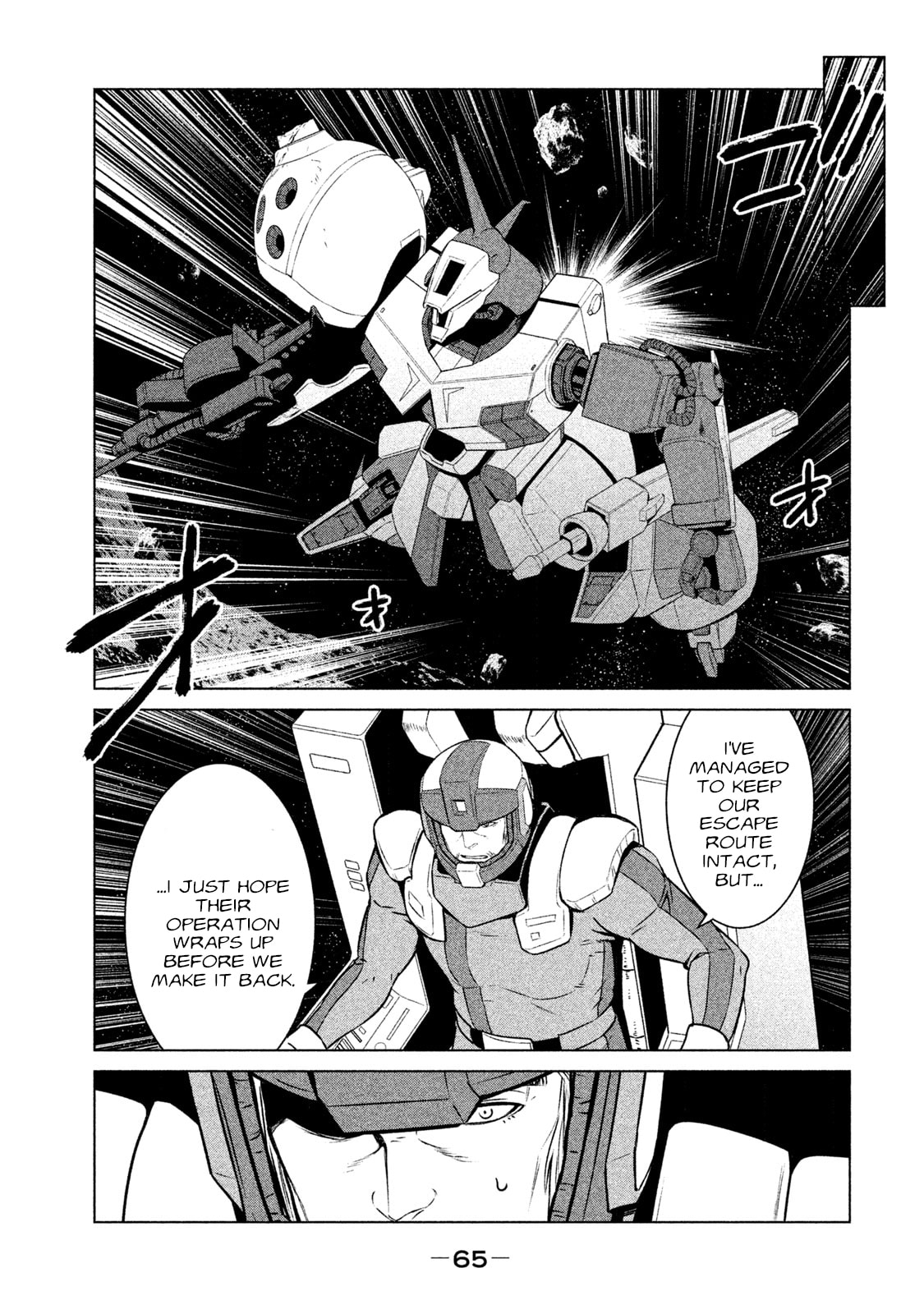 Read Mobile Suit Gundam Twilight Axis chapter 13 image 15 on Lezhin
