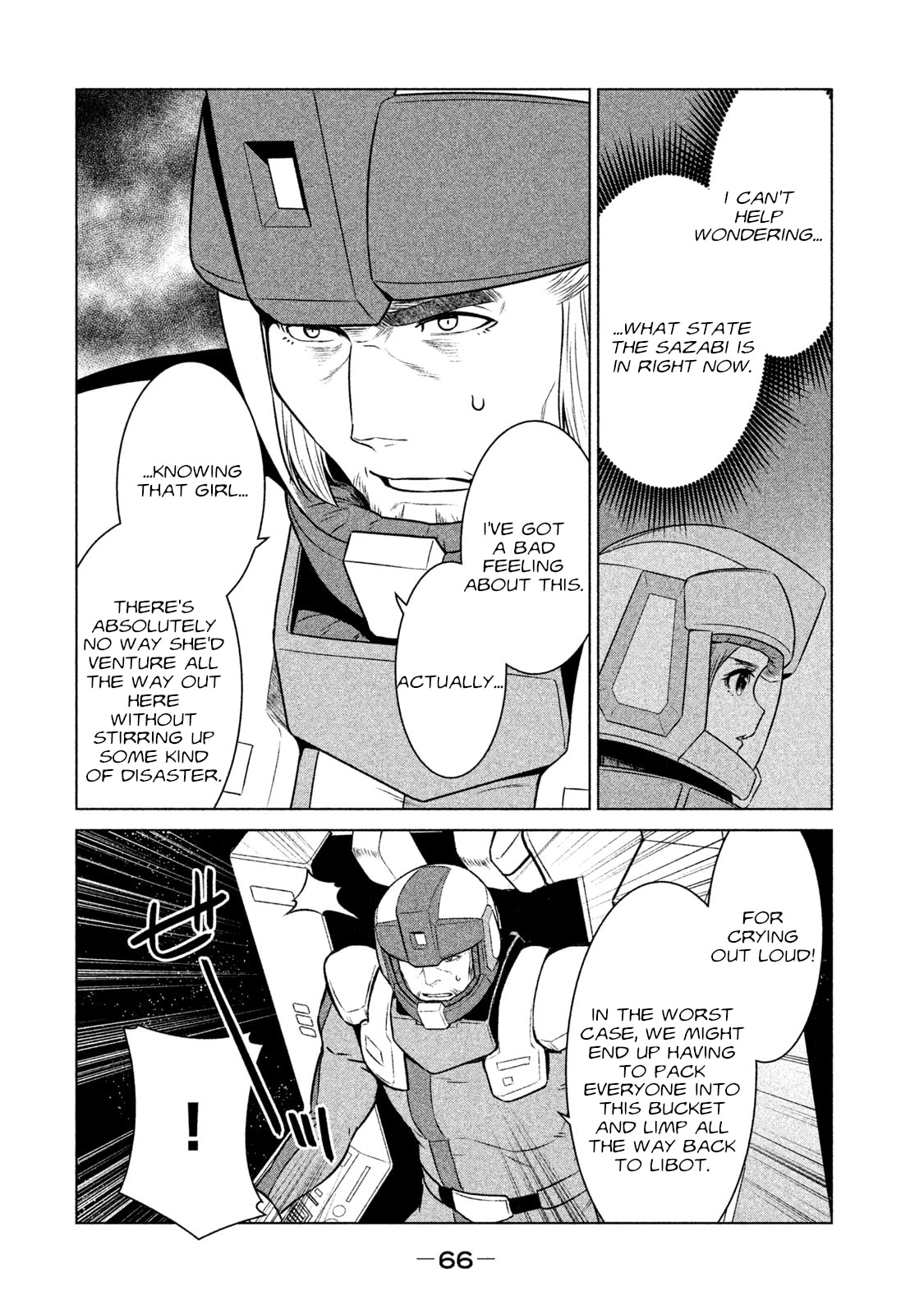 Read Mobile Suit Gundam Twilight Axis chapter 13 image 16 on Lezhin