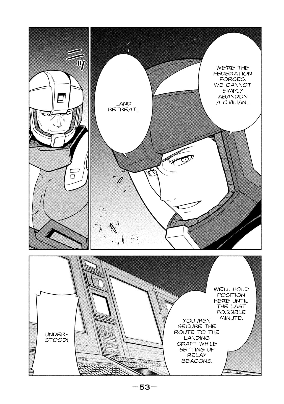 Read Mobile Suit Gundam Twilight Axis chapter 13 image 4 on Lezhin