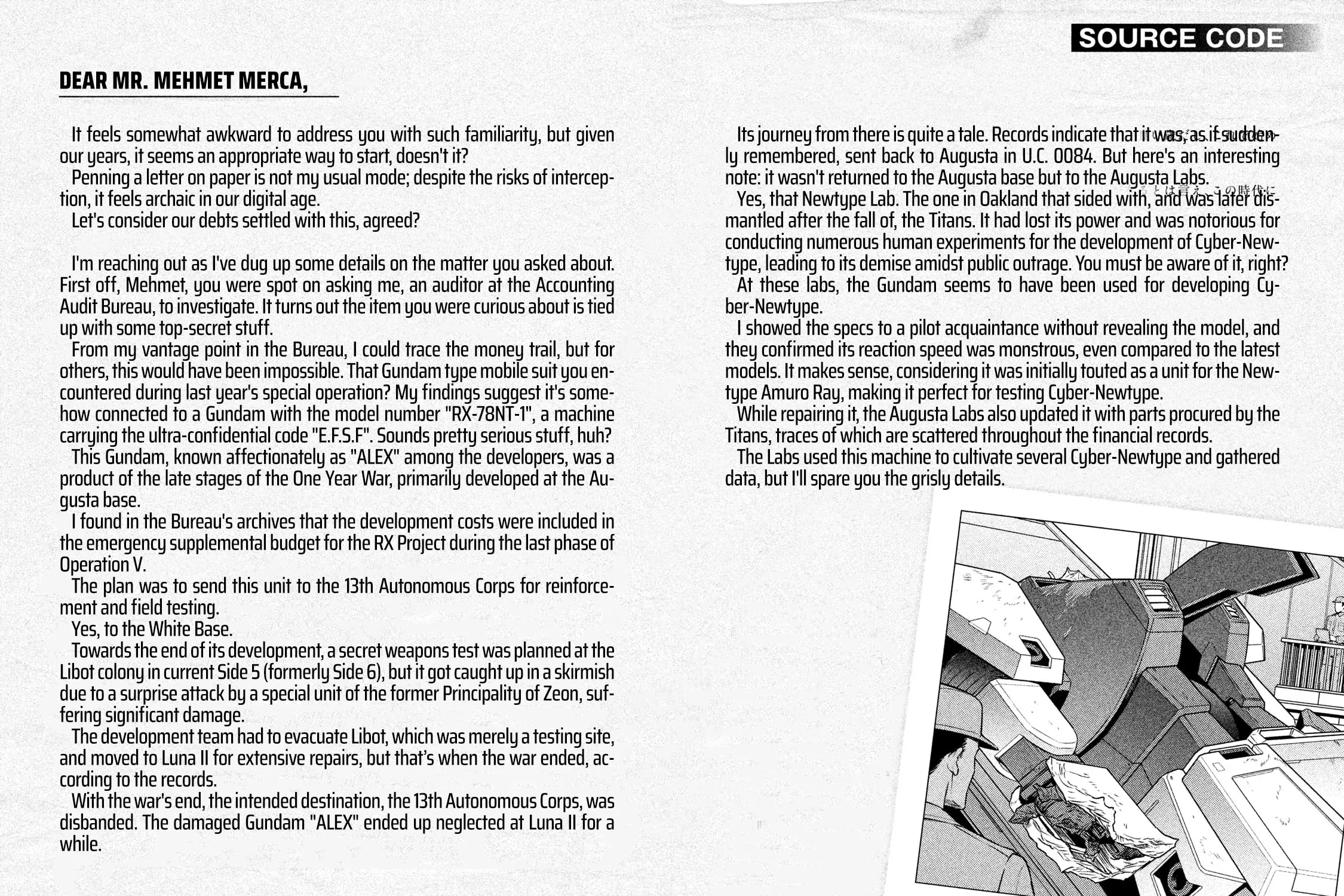 Read Mobile Suit Gundam Twilight Axis chapter 4 image 72 on Lezhin