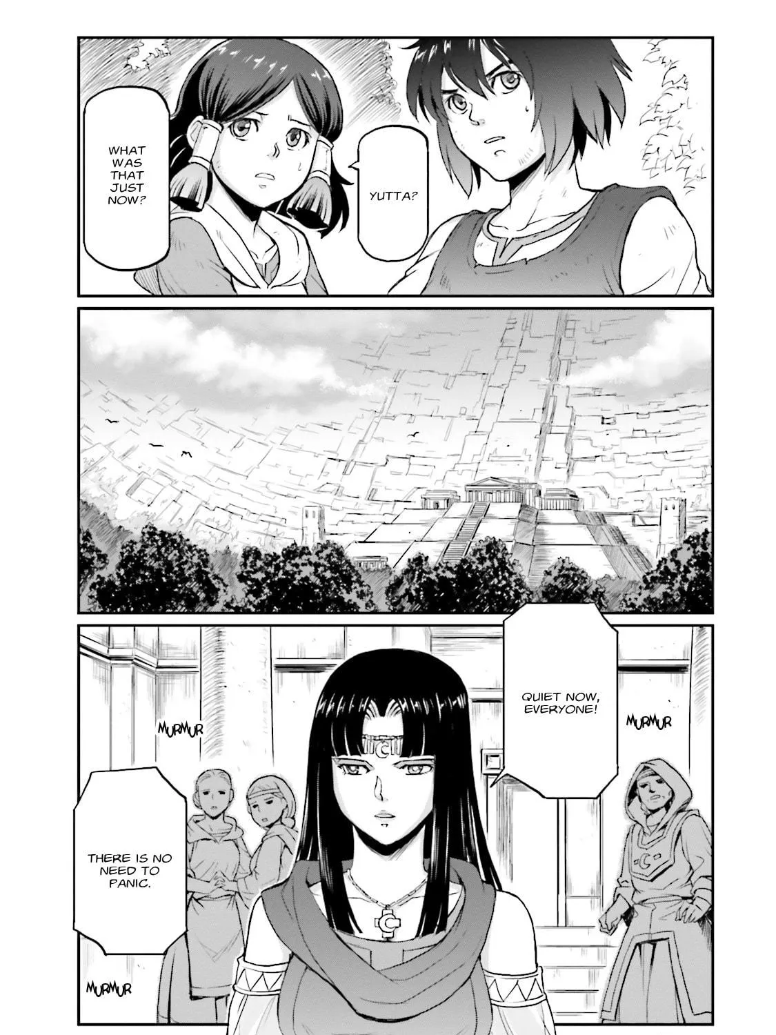 Read Mobile Suit Moon Gundam chapter 1 image 100 on Lezhin
