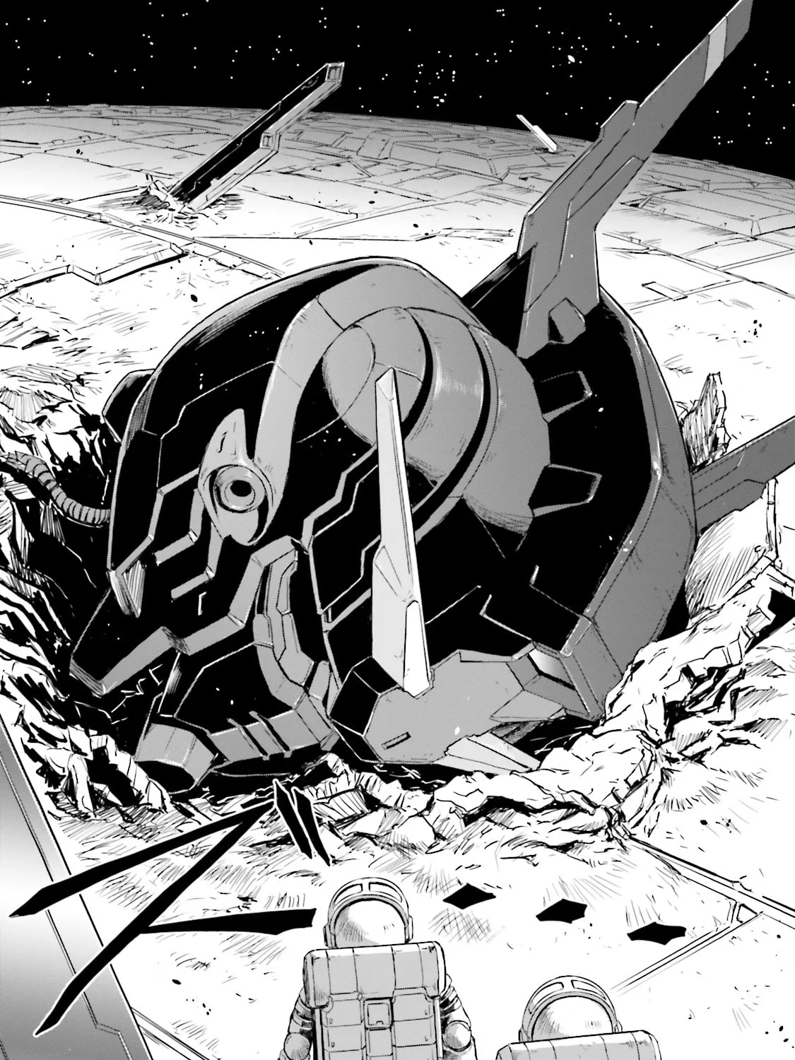 Read Mobile Suit Moon Gundam chapter 1 image 110 on Lezhin