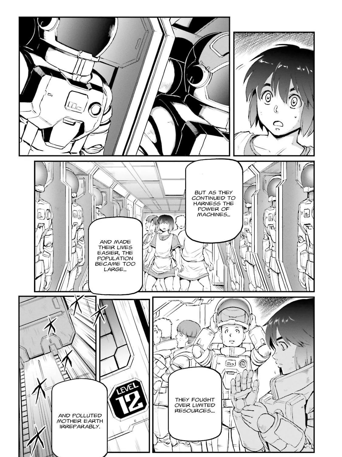 Read Mobile Suit Moon Gundam chapter 1 image 18 on Lezhin