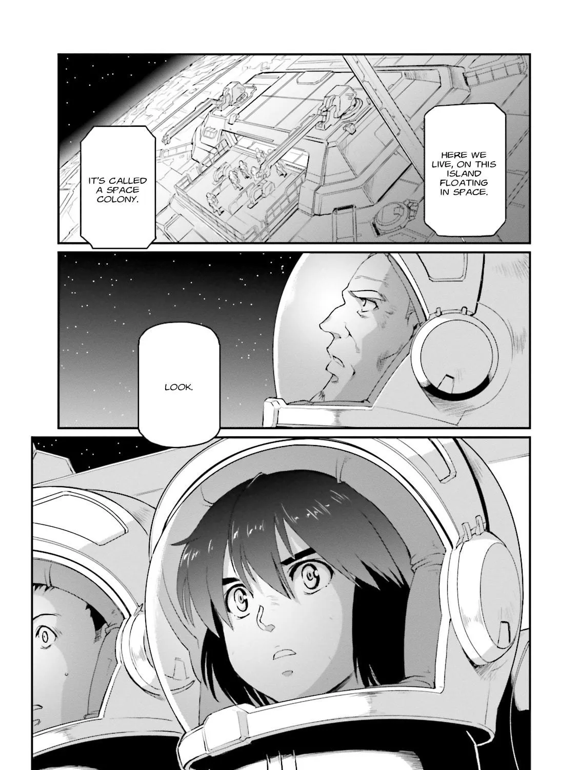 Read Mobile Suit Moon Gundam chapter 1 image 22 on Lezhin