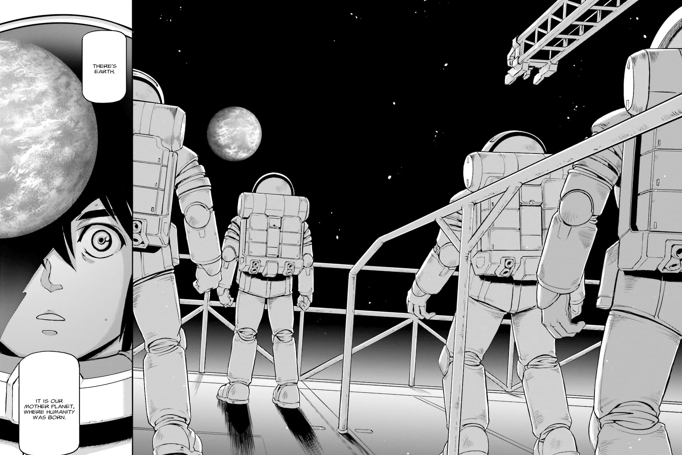 Read Mobile Suit Moon Gundam chapter 1 image 24 on Lezhin