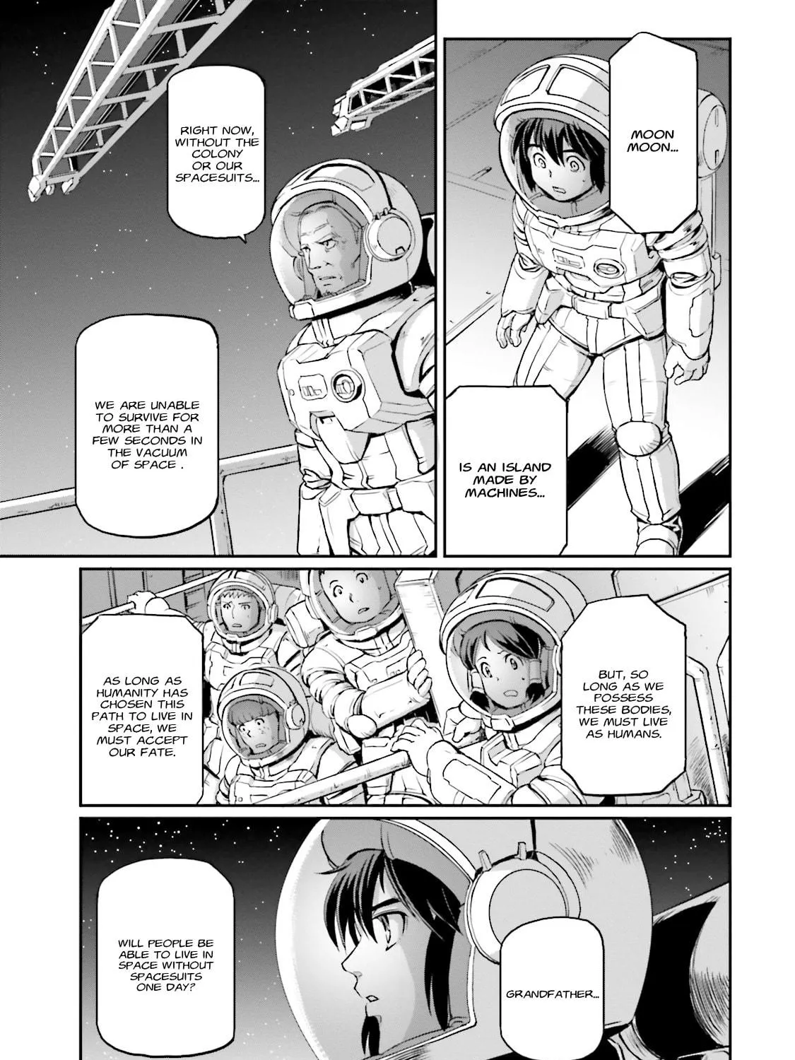 Read Mobile Suit Moon Gundam chapter 1 image 28 on Lezhin