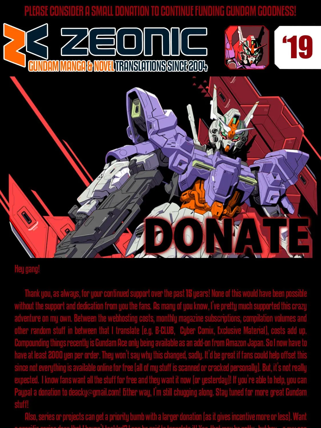 Read Mobile Suit Moon Gundam chapter 1 image 4 on Lezhin