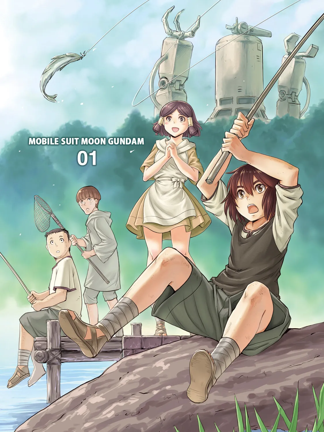 Read Mobile Suit Moon Gundam chapter 1 image 6 on Lezhin