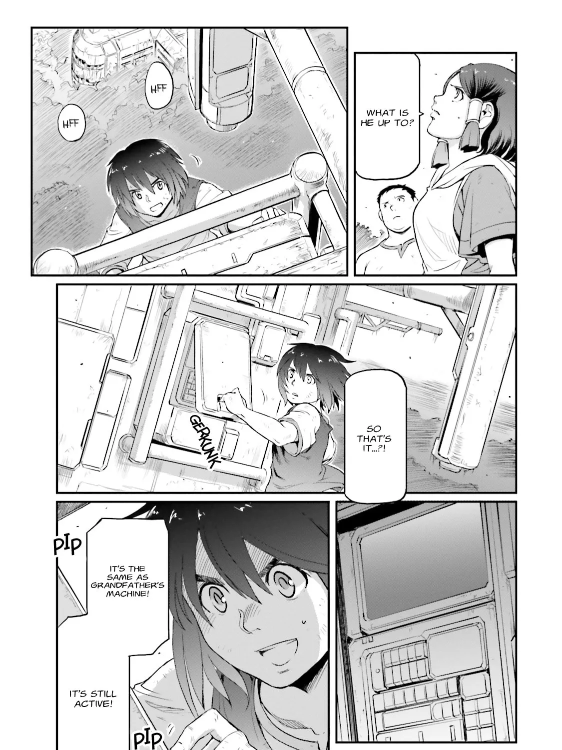 Read Mobile Suit Moon Gundam chapter 1 image 80 on Lezhin