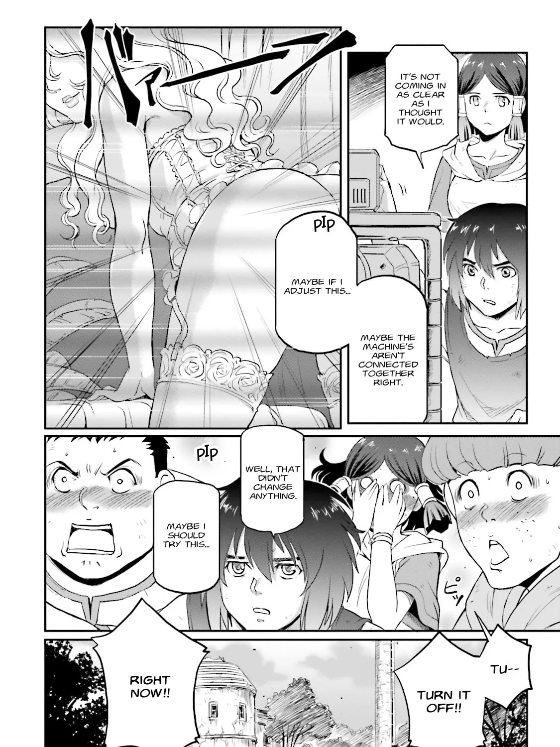 Read Mobile Suit Moon Gundam chapter 1 image 90 on Lezhin