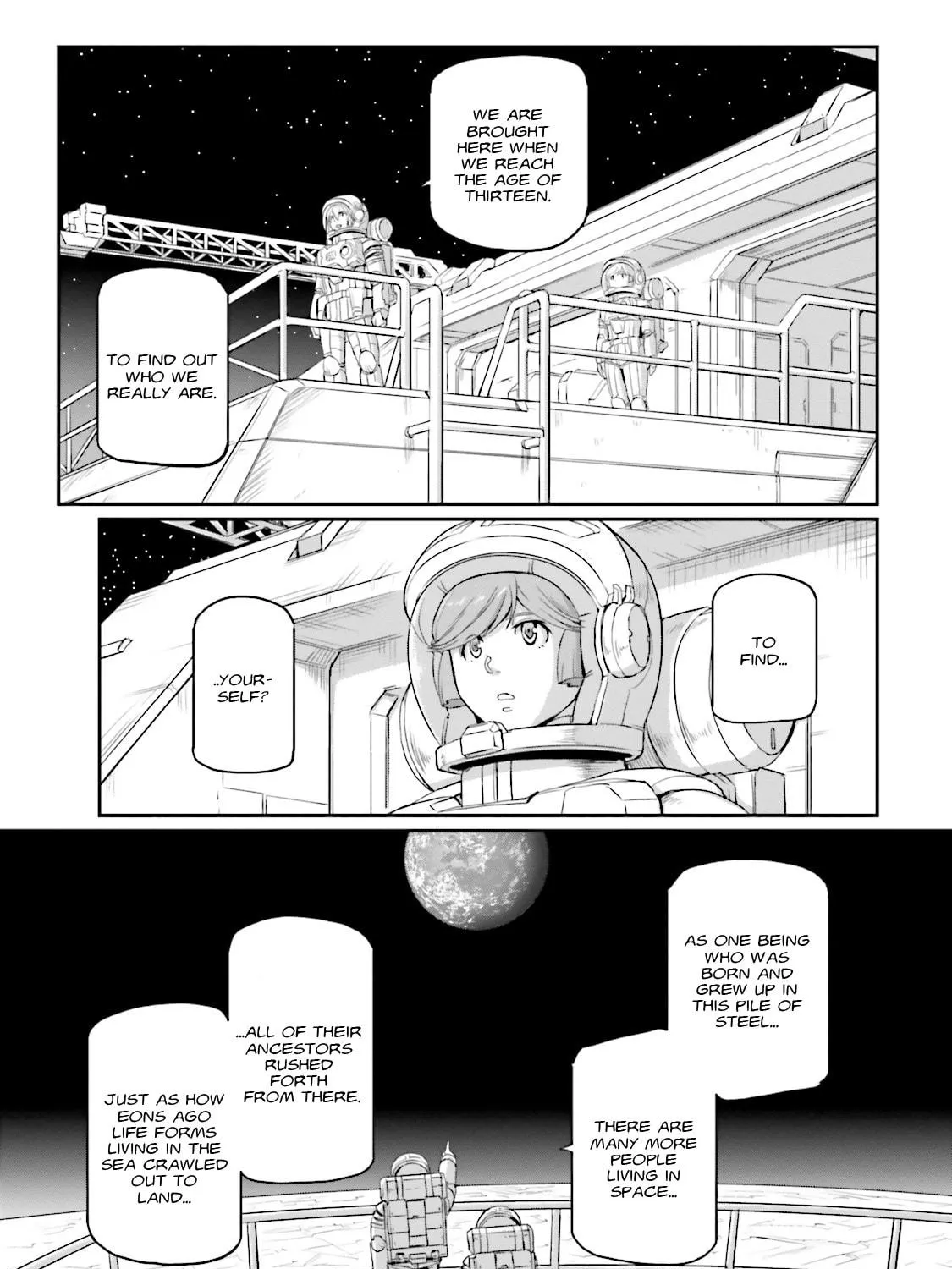 Read Mobile Suit Moon Gundam chapter 10 image 16 on Lezhin