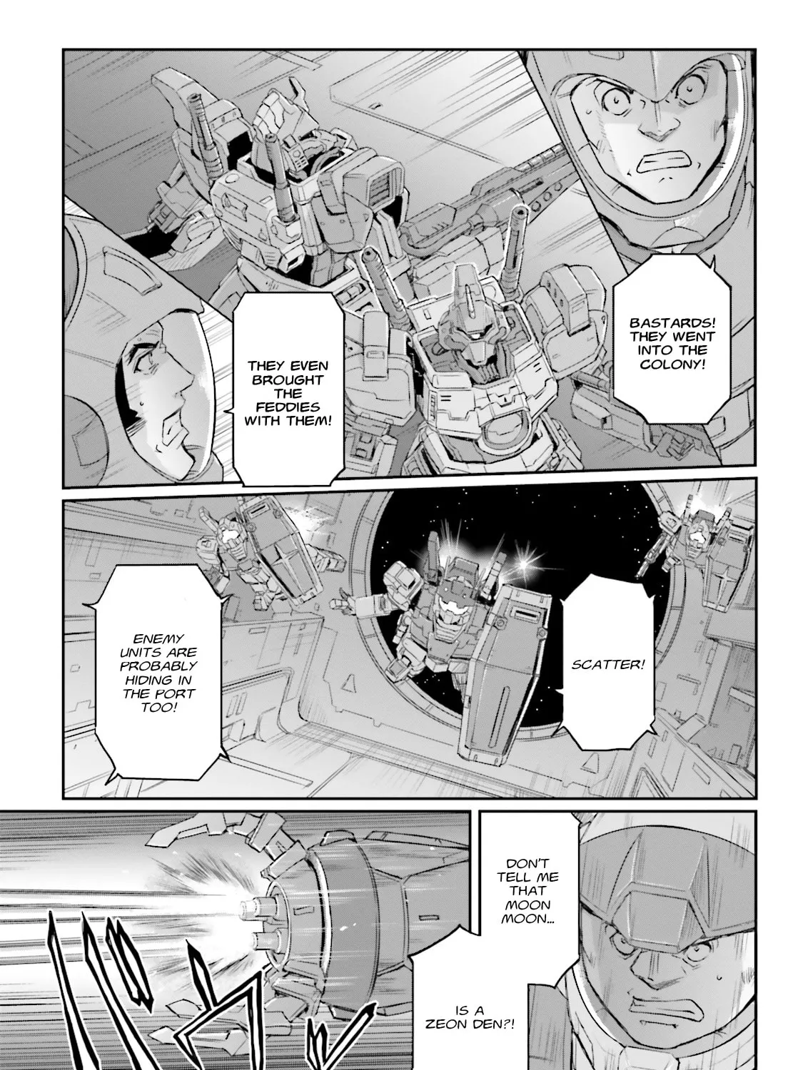Read Mobile Suit Moon Gundam chapter 12 image 14 on Lezhin