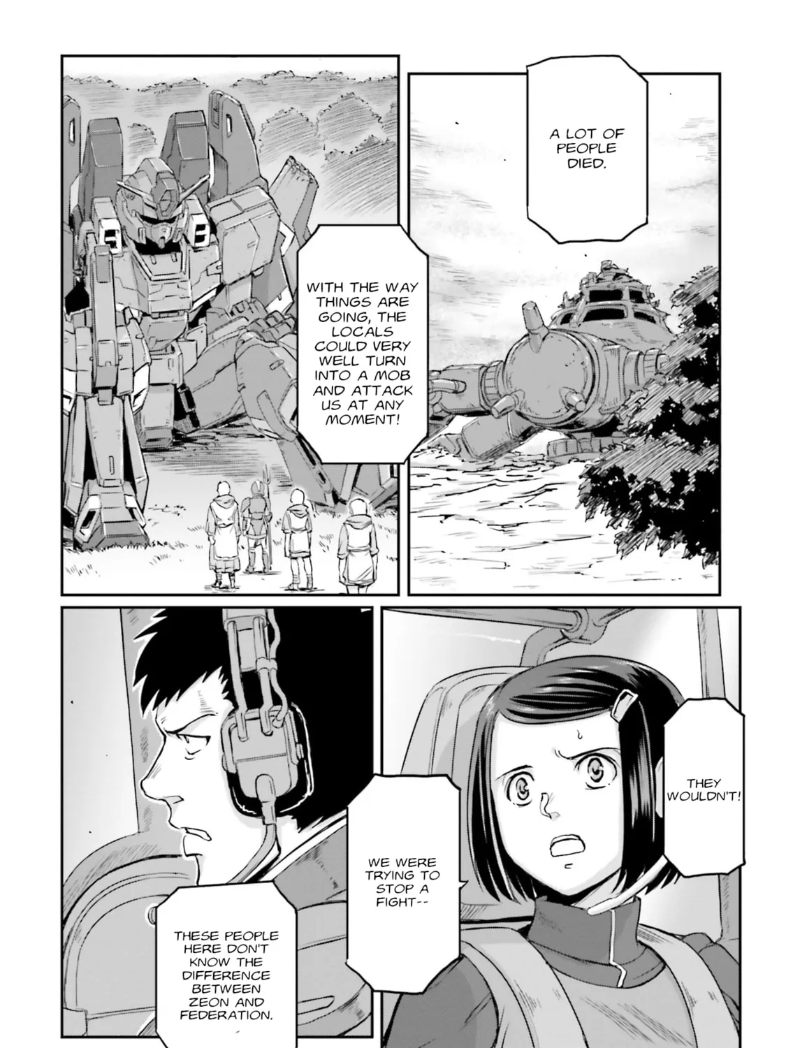 Read Mobile Suit Moon Gundam chapter 18 image 56 on Lezhin