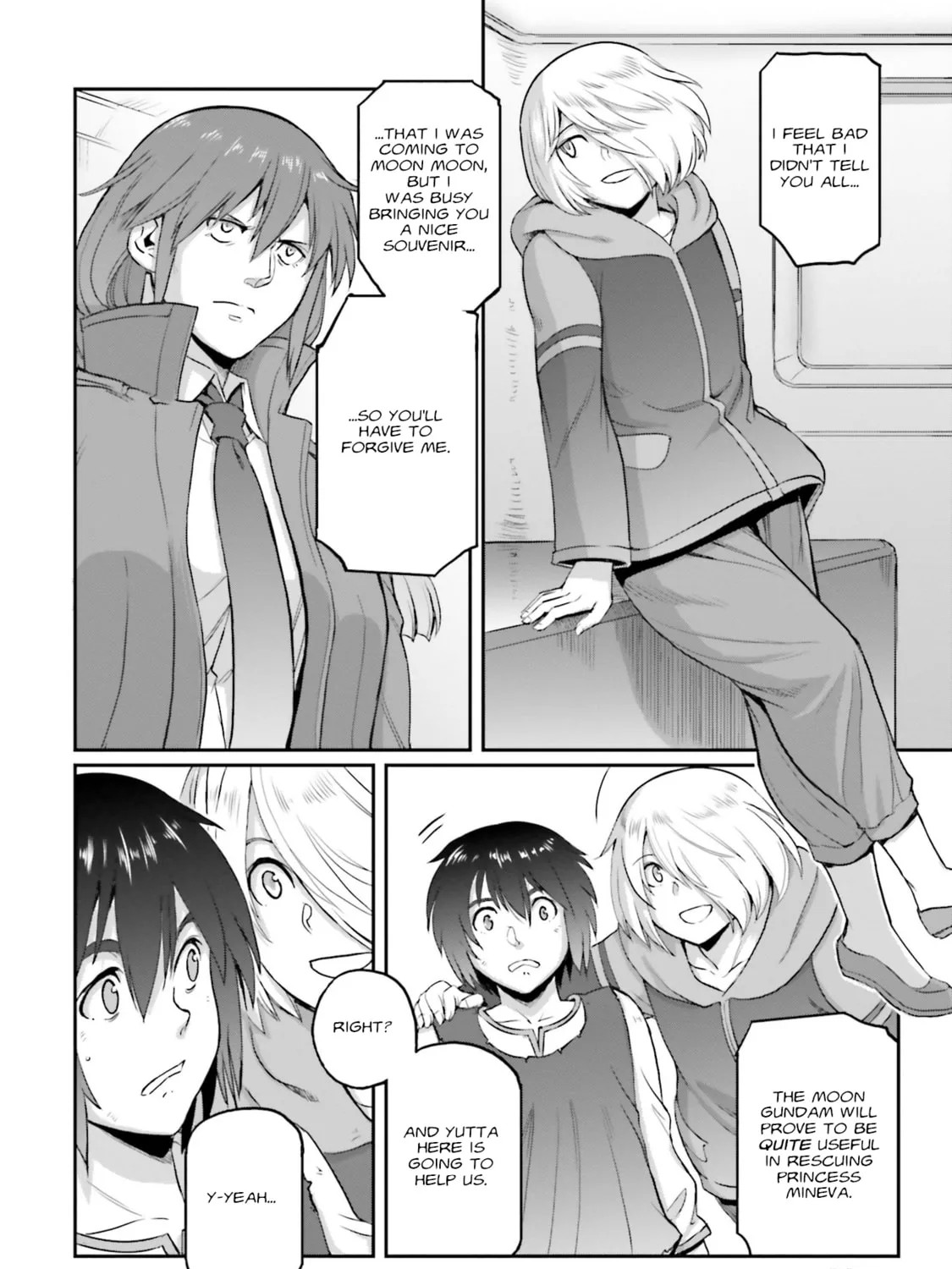 Read Mobile Suit Moon Gundam chapter 23 image 35 on Lezhin