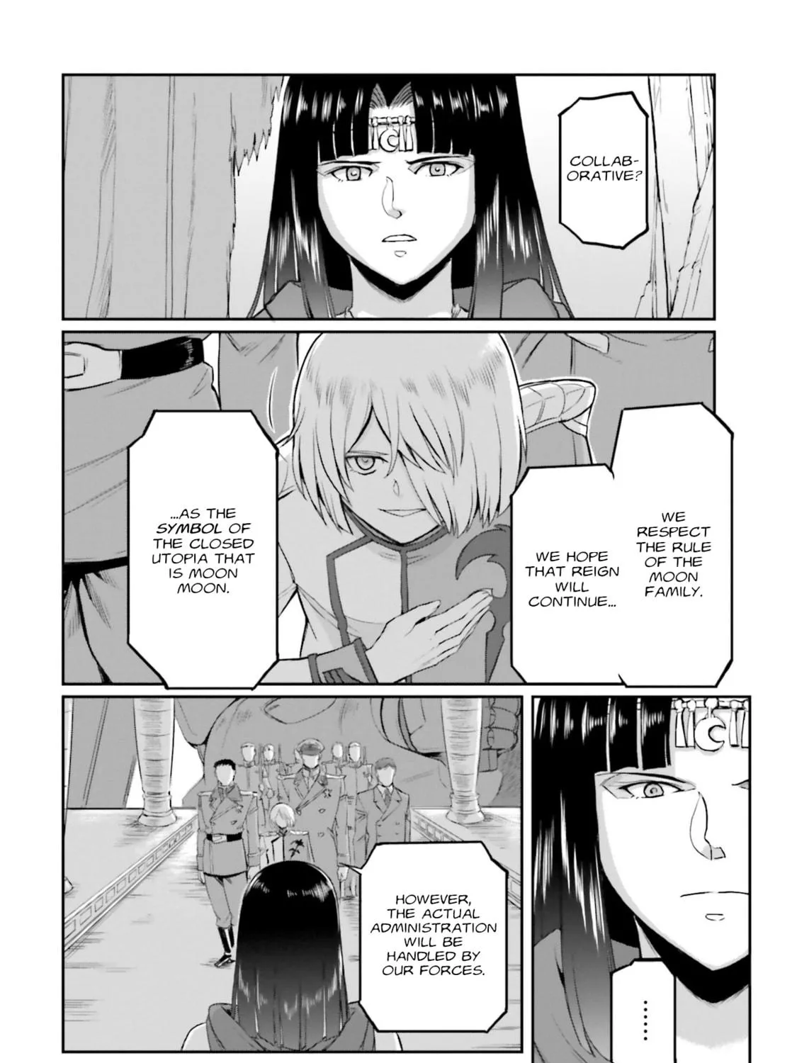 Read Mobile Suit Moon Gundam chapter 36 image 3 on Lezhin