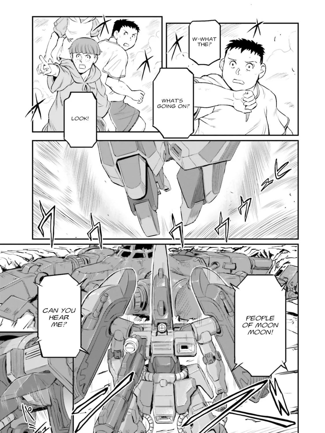 Read Mobile Suit Moon Gundam chapter 36 image 37 on Lezhin