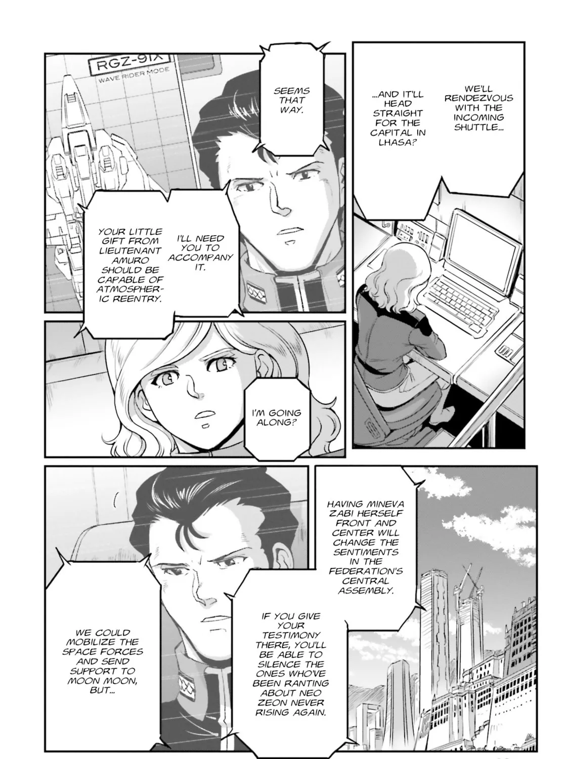 Read Mobile Suit Moon Gundam chapter 39 image 35 on Lezhin