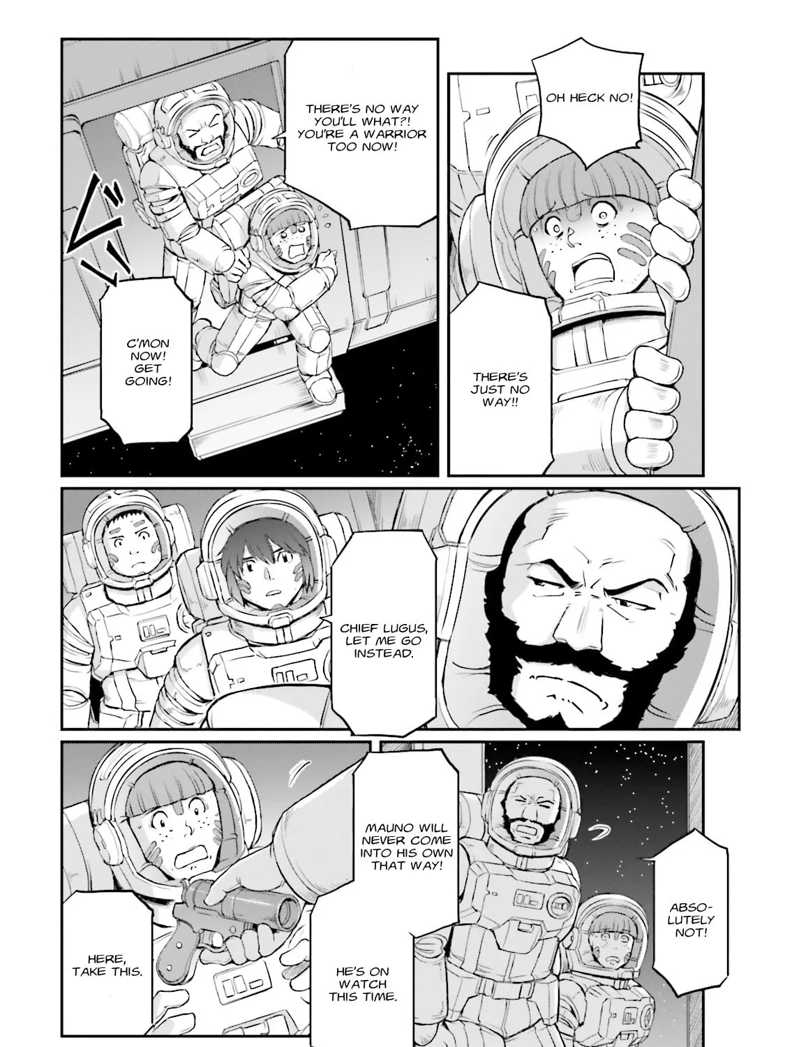 Read Mobile Suit Moon Gundam chapter 5 image 20 on Lezhin