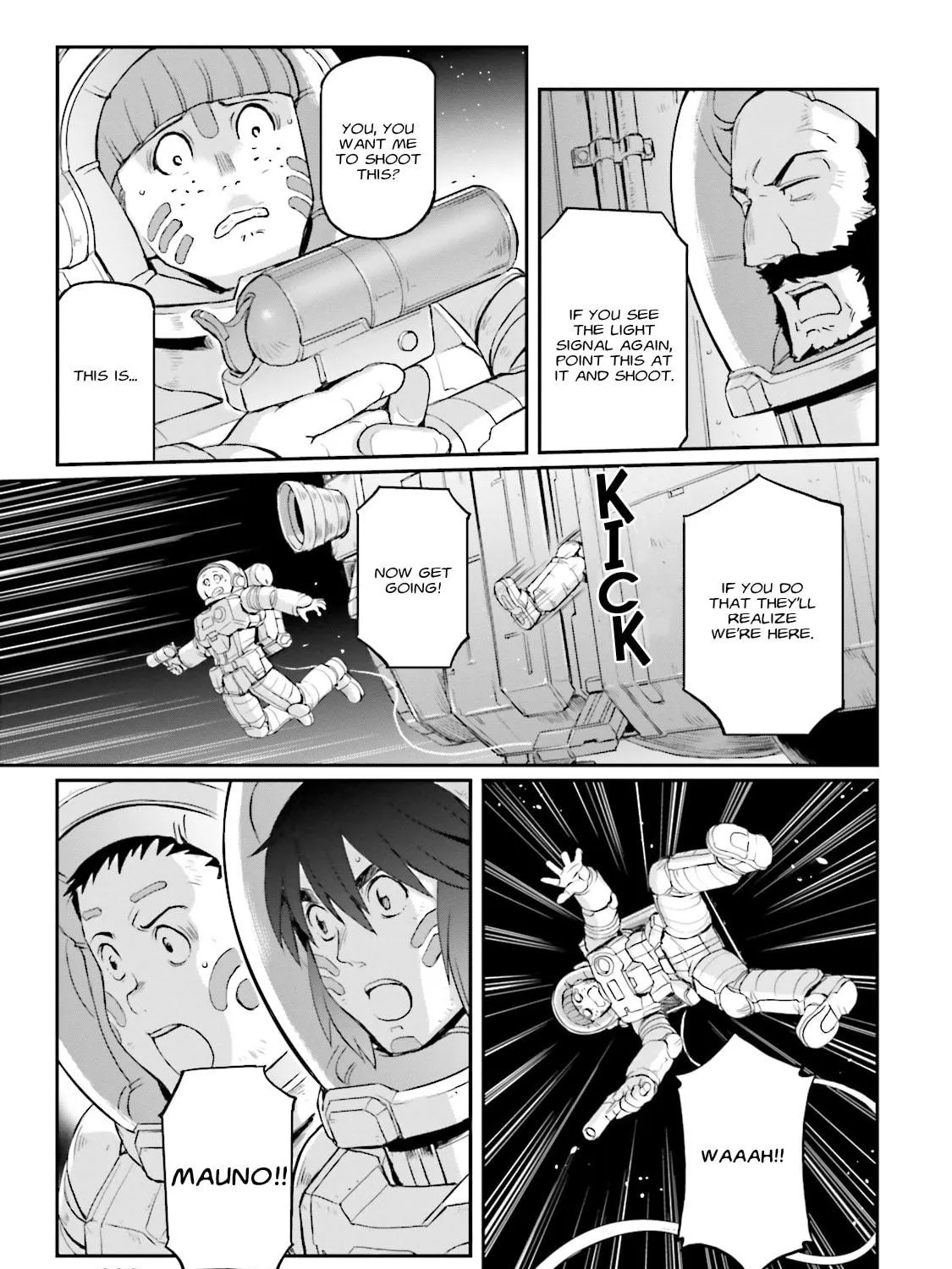 Read Mobile Suit Moon Gundam chapter 5 image 22 on Lezhin