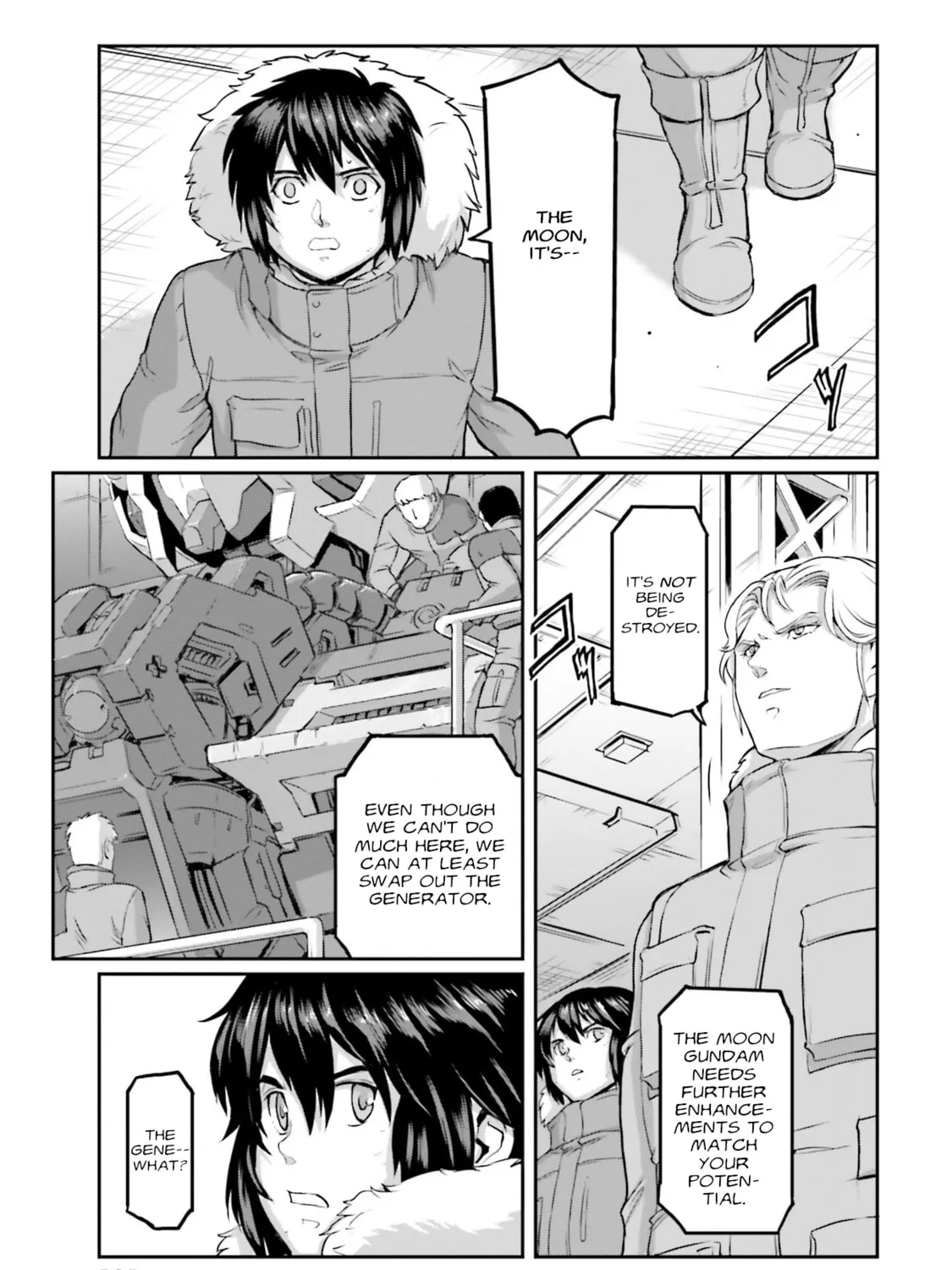 Read Mobile Suit Moon Gundam chapter 56 image 5 on Lezhin