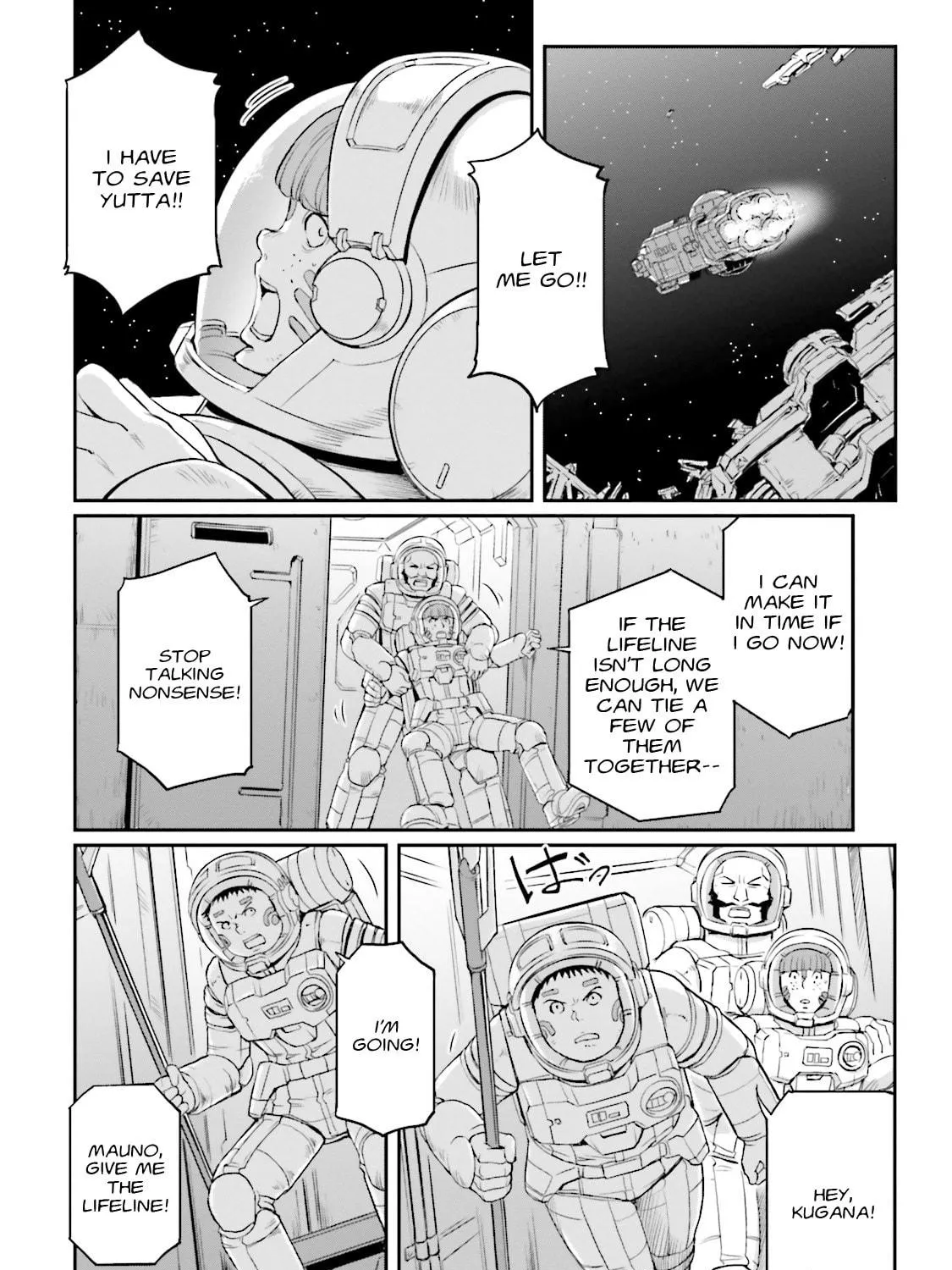 Read Mobile Suit Moon Gundam chapter 6 image 16 on Lezhin