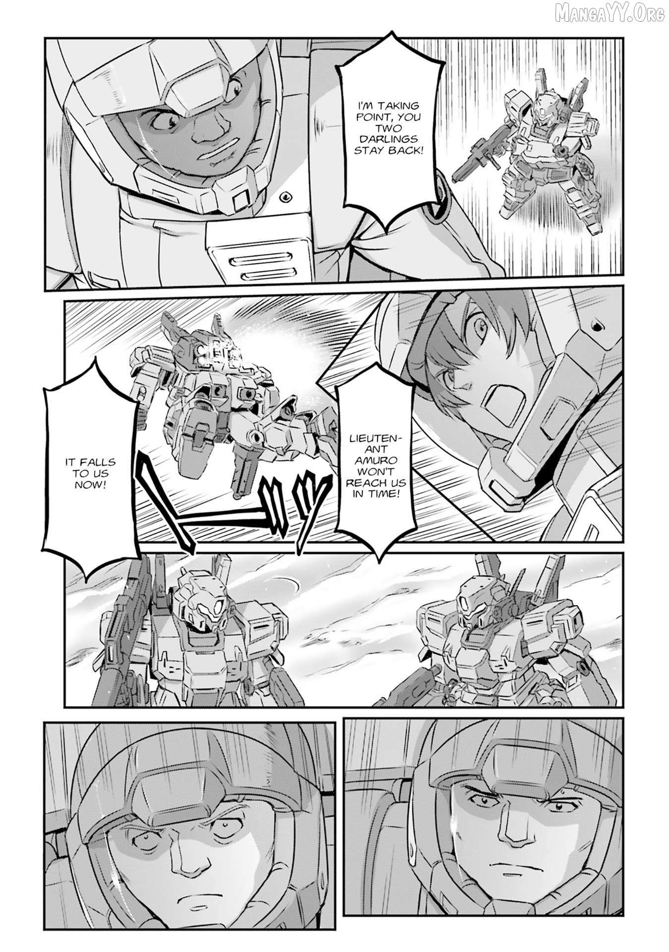 Read Mobile Suit Moon Gundam chapter 70 image 57 on Lezhin