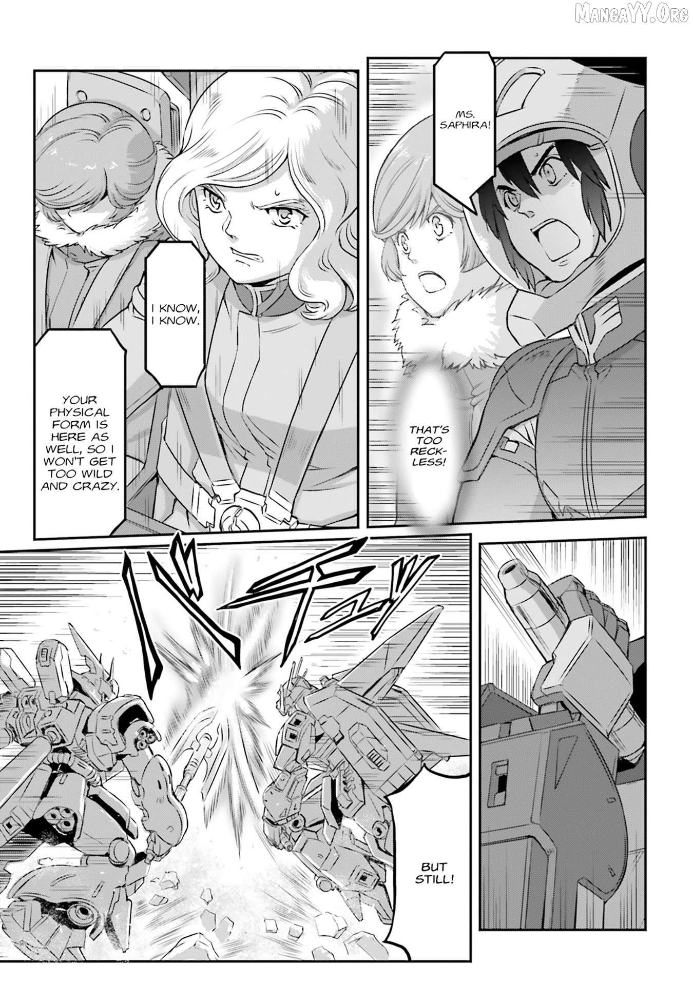 Read Mobile Suit Moon Gundam chapter 72 image 11 on Lezhin