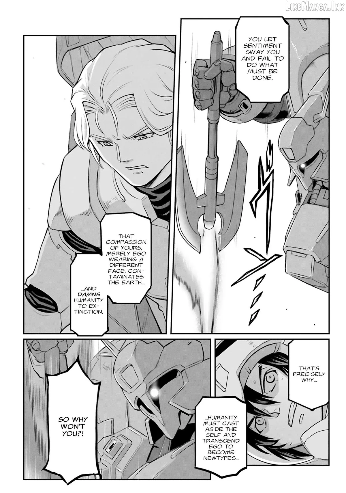 Read Mobile Suit Moon Gundam chapter 73 image 8 on Lezhin