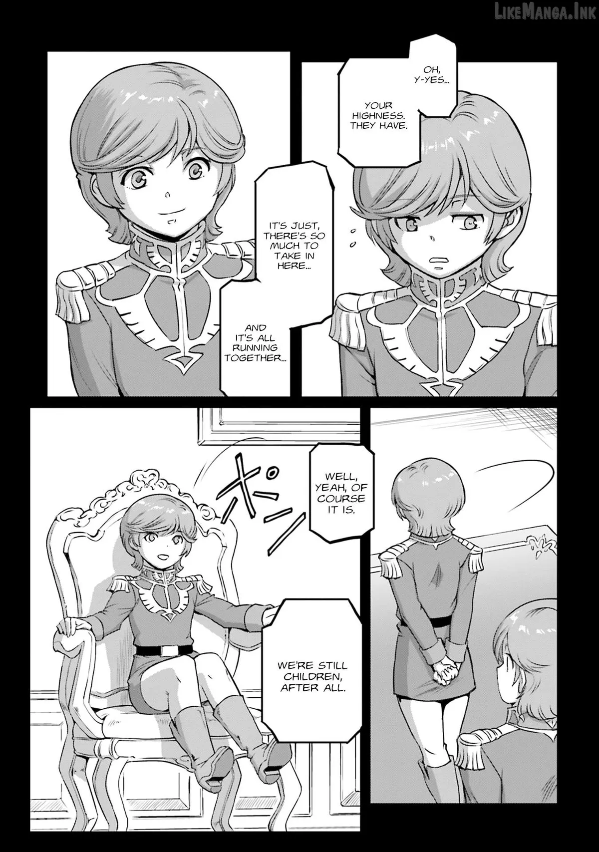 Read Mobile Suit Moon Gundam chapter 76 image 32 on Lezhin
