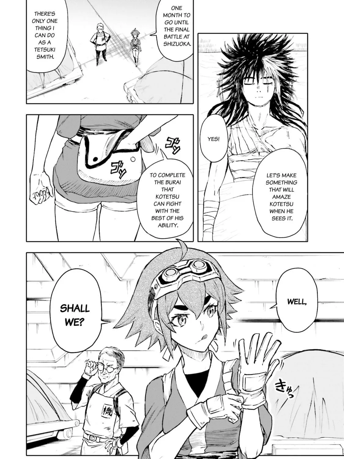 Mobile War History Gundam Burai Chapter 27 page 77 - 