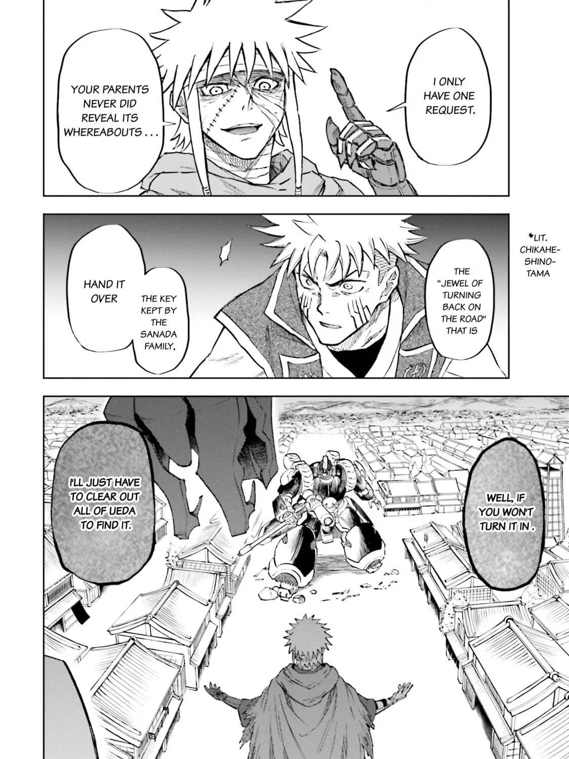 Mobile War History Gundam Burai Chapter 28 page 21 - 