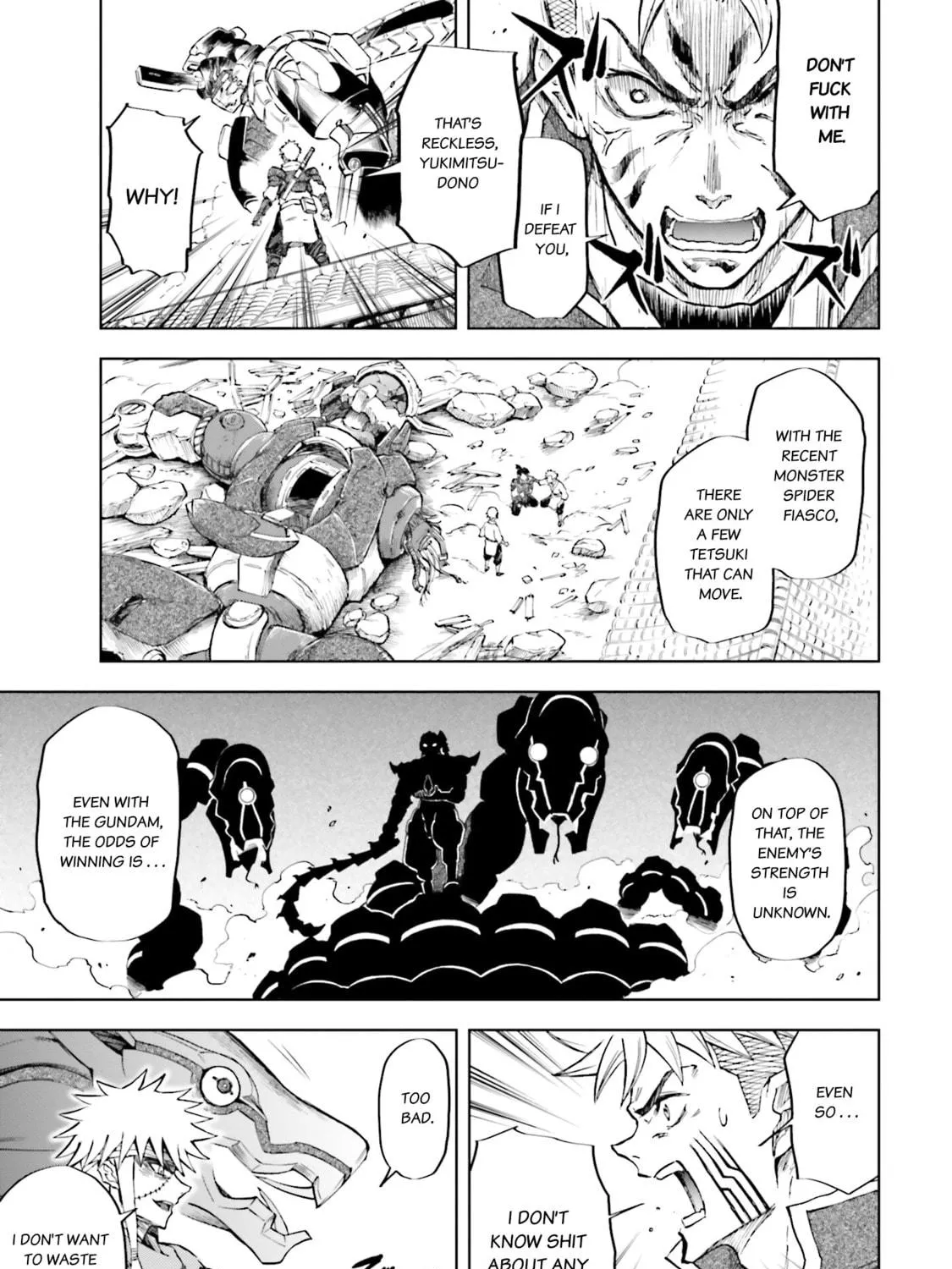 Mobile War History Gundam Burai Chapter 28 page 23 - 