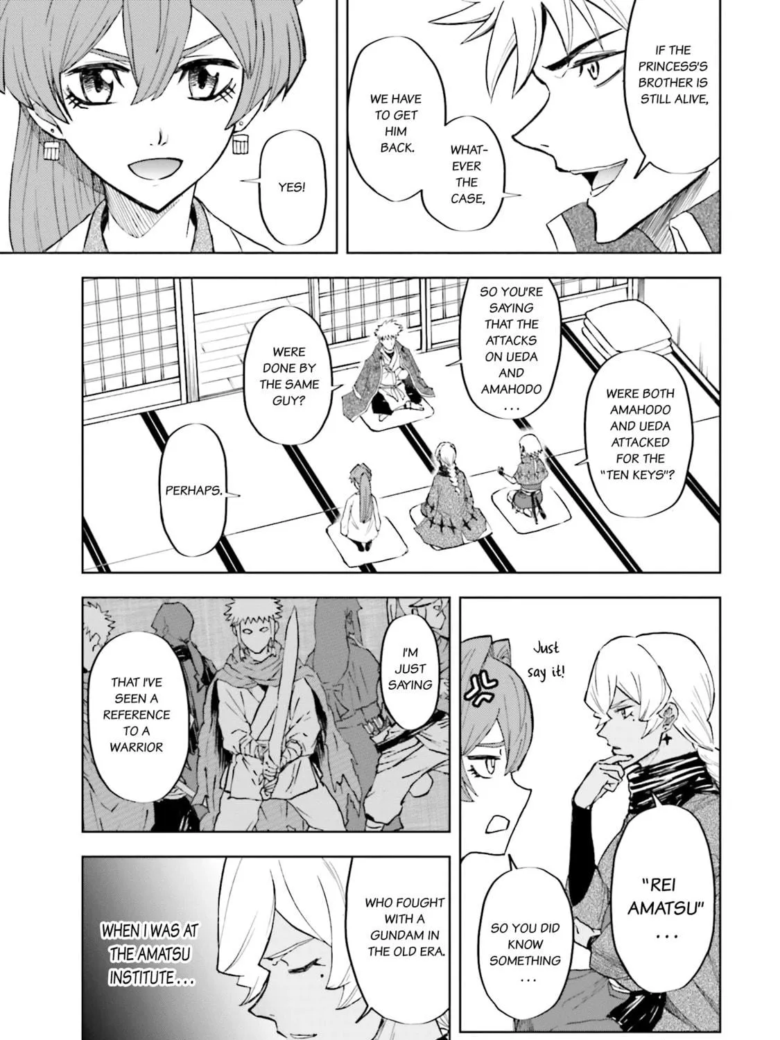 Mobile War History Gundam Burai Chapter 28 page 35 - 