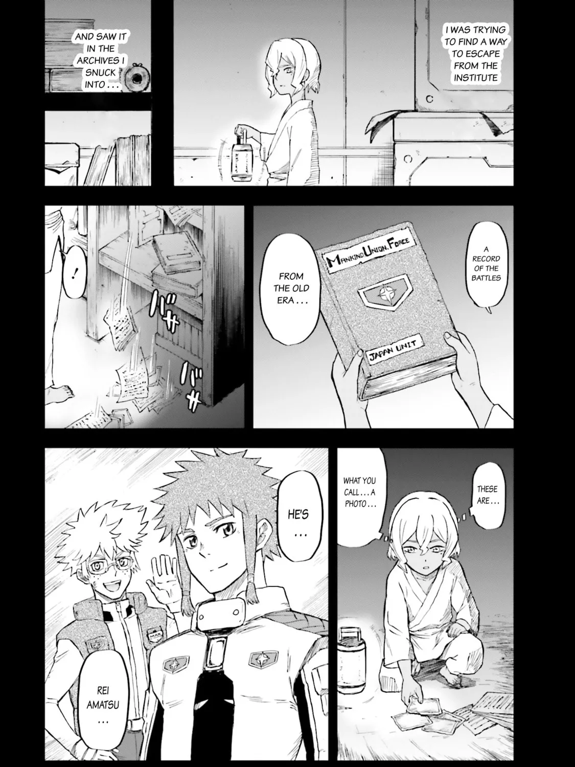 Mobile War History Gundam Burai Chapter 28 page 37 - 