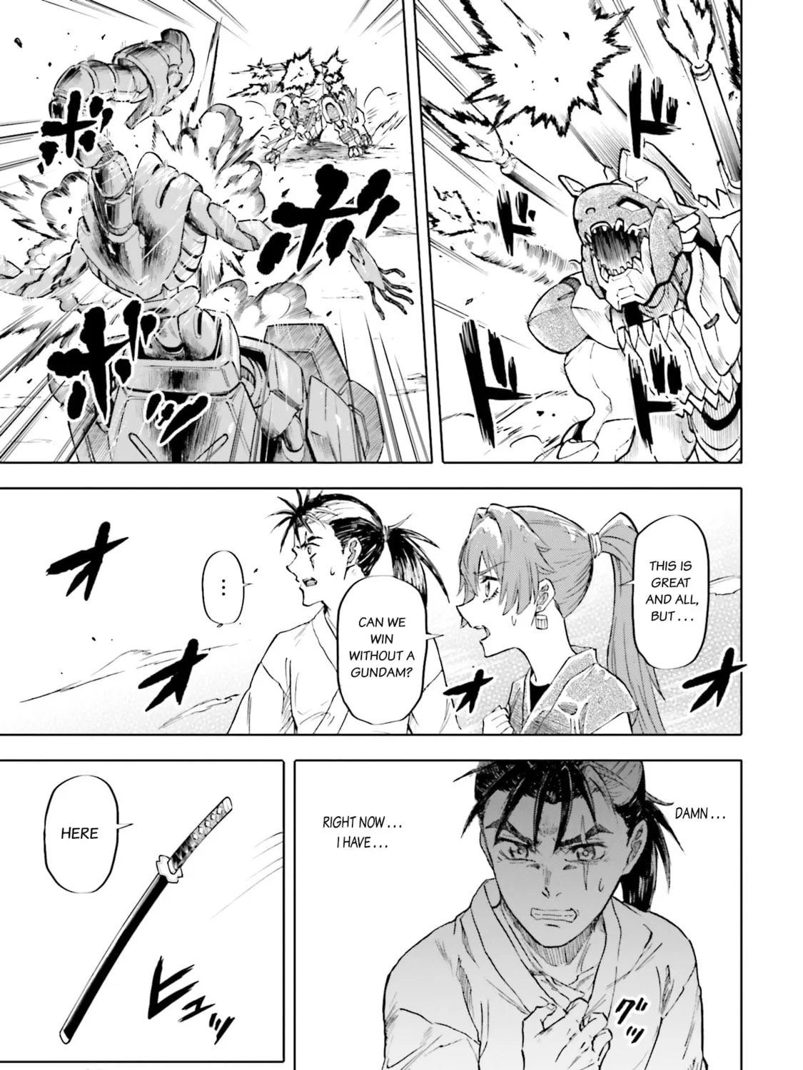Mobile War History Gundam Burai Chapter 29 page 37 - 