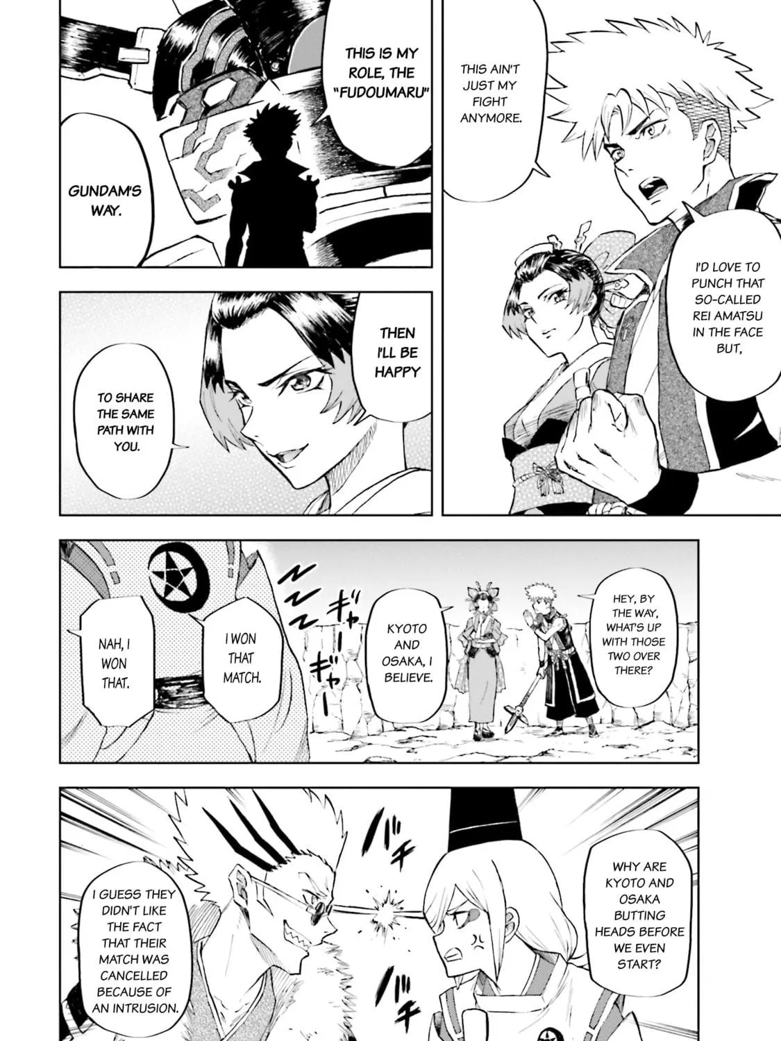 Mobile War History Gundam Burai Chapter 30 page 11 - 