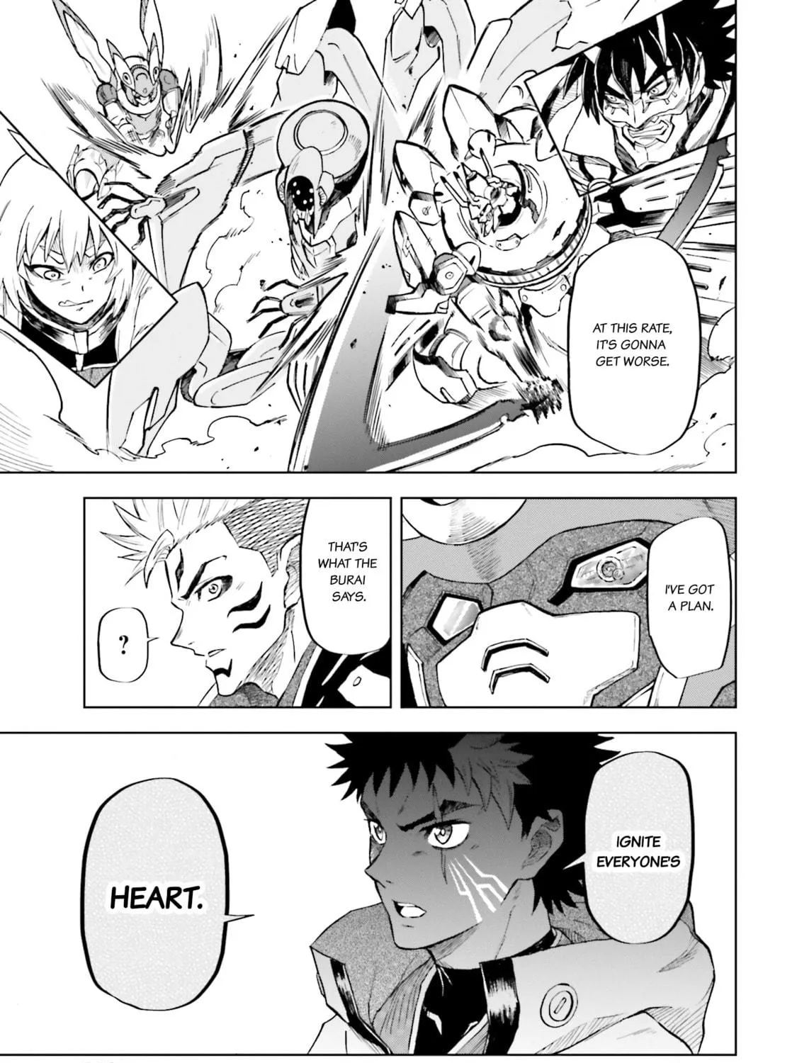 Mobile War History Gundam Burai Chapter 32 page 17 - 