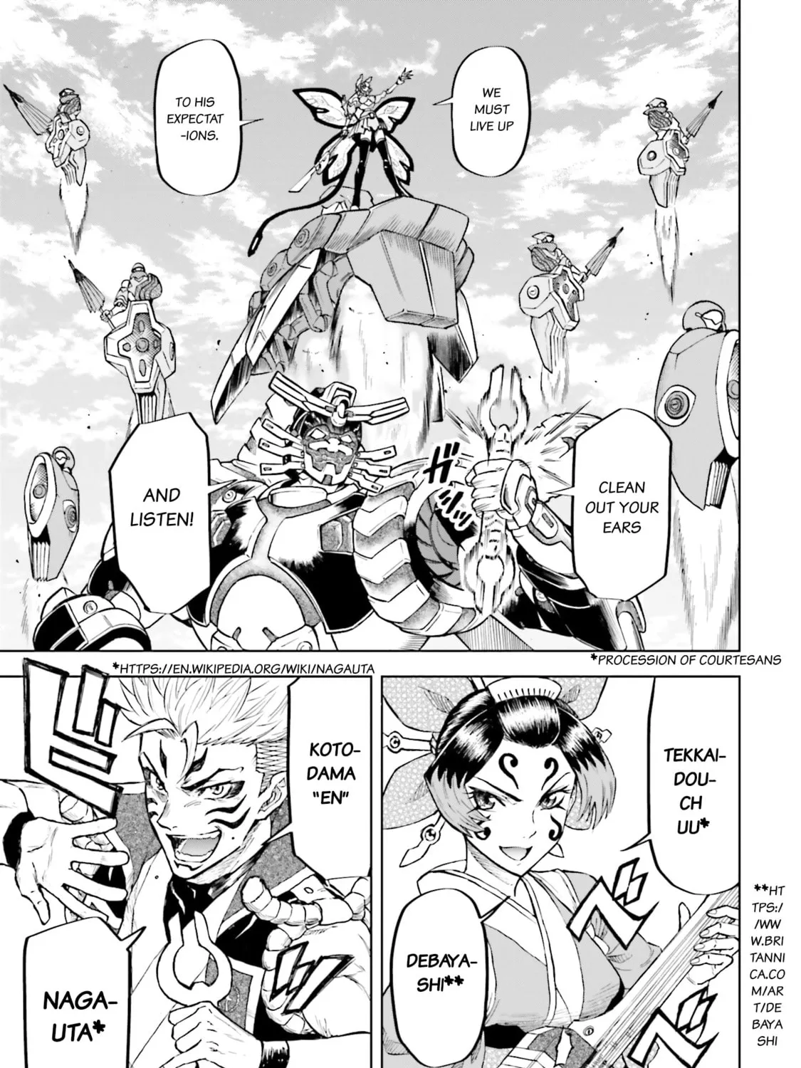 Mobile War History Gundam Burai Chapter 32 page 21 - 