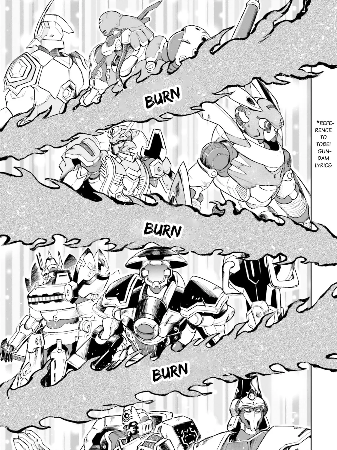 Mobile War History Gundam Burai Chapter 32 page 25 - 
