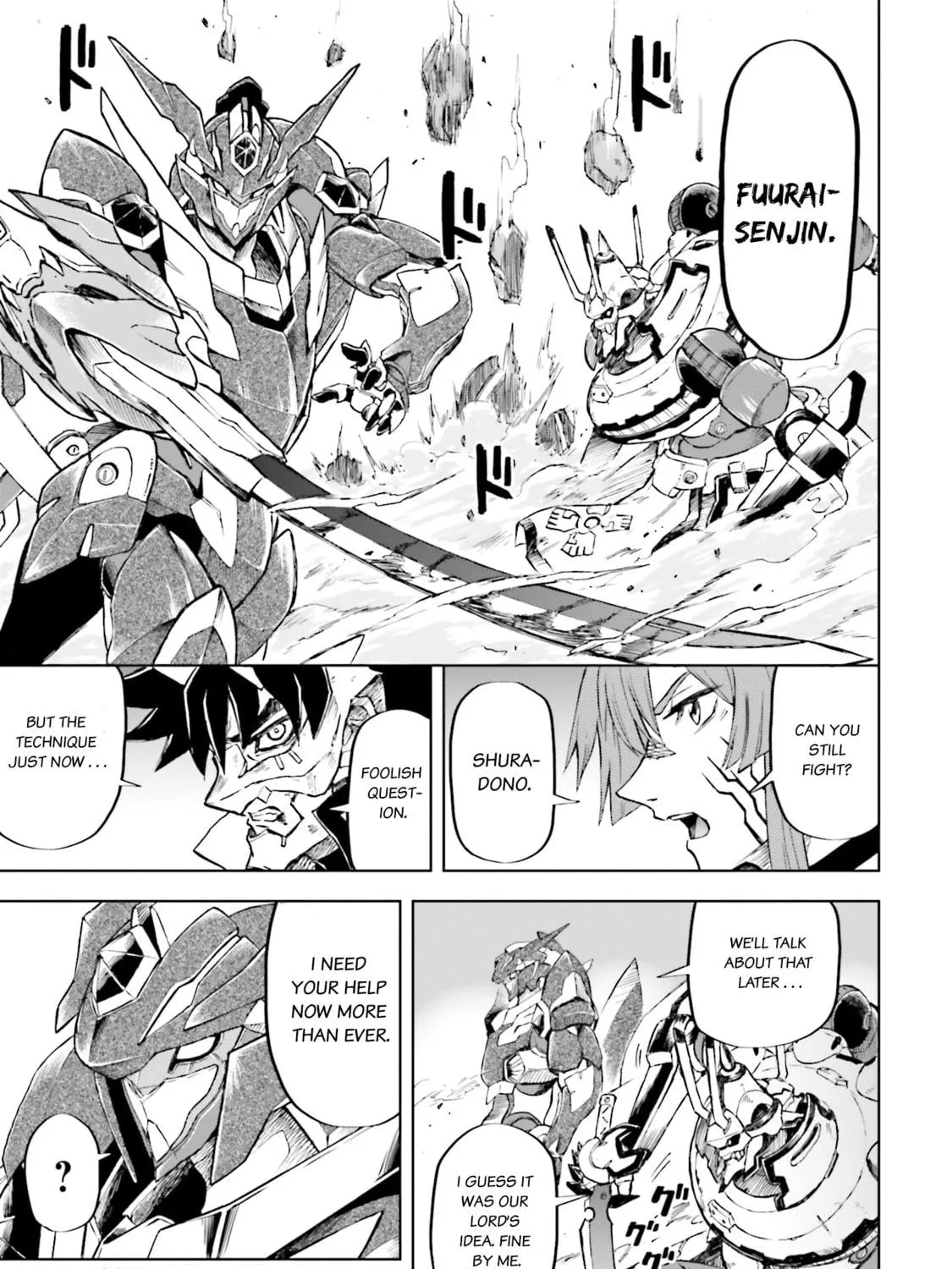 Mobile War History Gundam Burai Chapter 34 page 35 - 